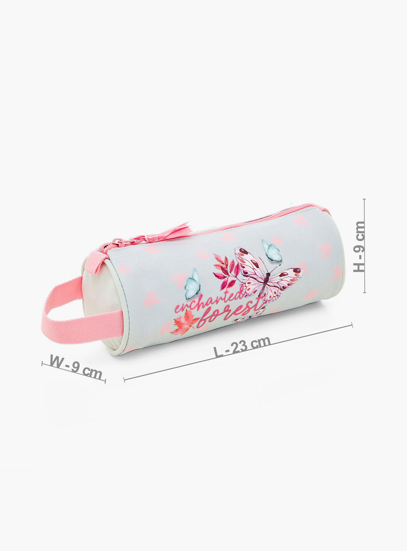 Roll Road Printed Pencil Pouch with Zip Closure-school-stationery-pencilcases-image-2
