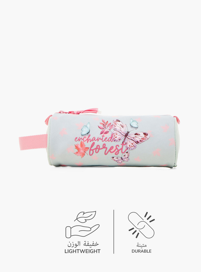 Roll Road Printed Pencil Pouch with Zip Closure-school-stationery-pencilcases-image-4