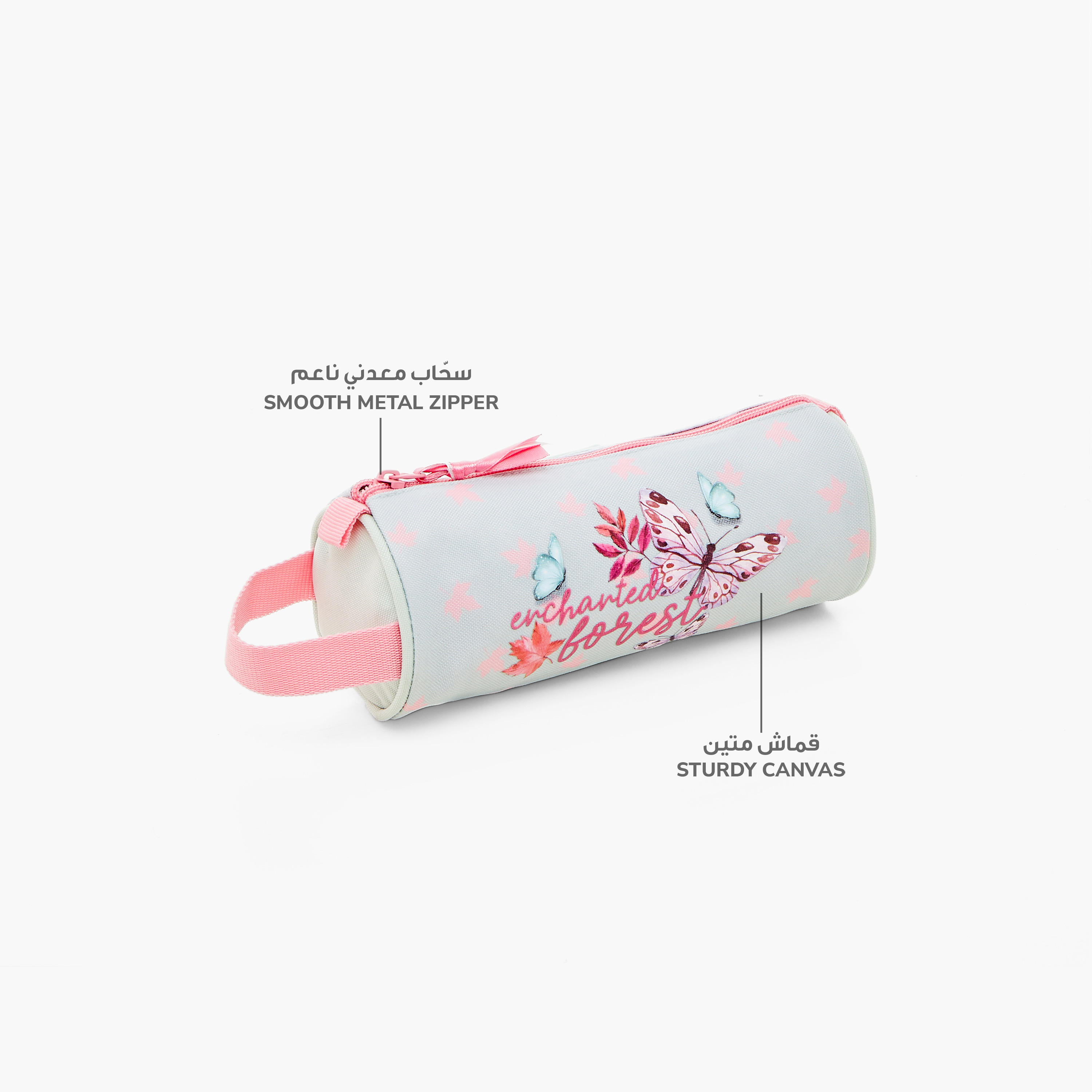 Roll Road Printed Pencil Pouch with Zip Closure-school-stationery-pencilcases-image-6