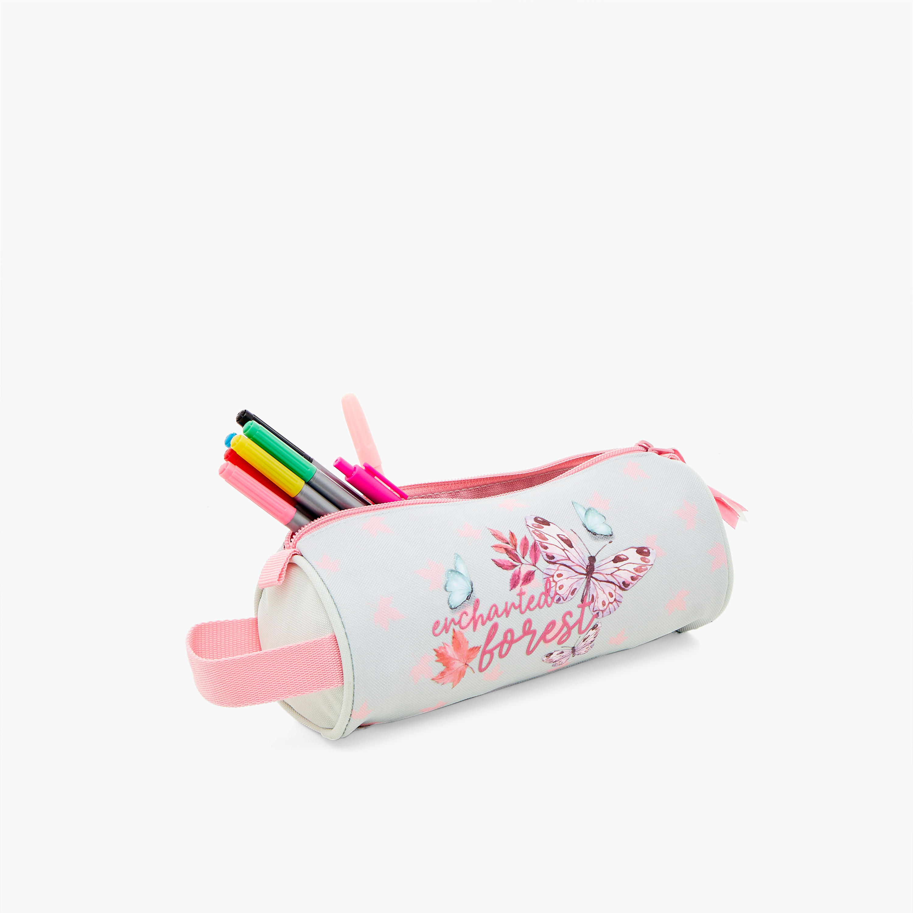 Roll Road Printed Pencil Pouch with Zip Closure-school-stationery-pencilcases-image-7