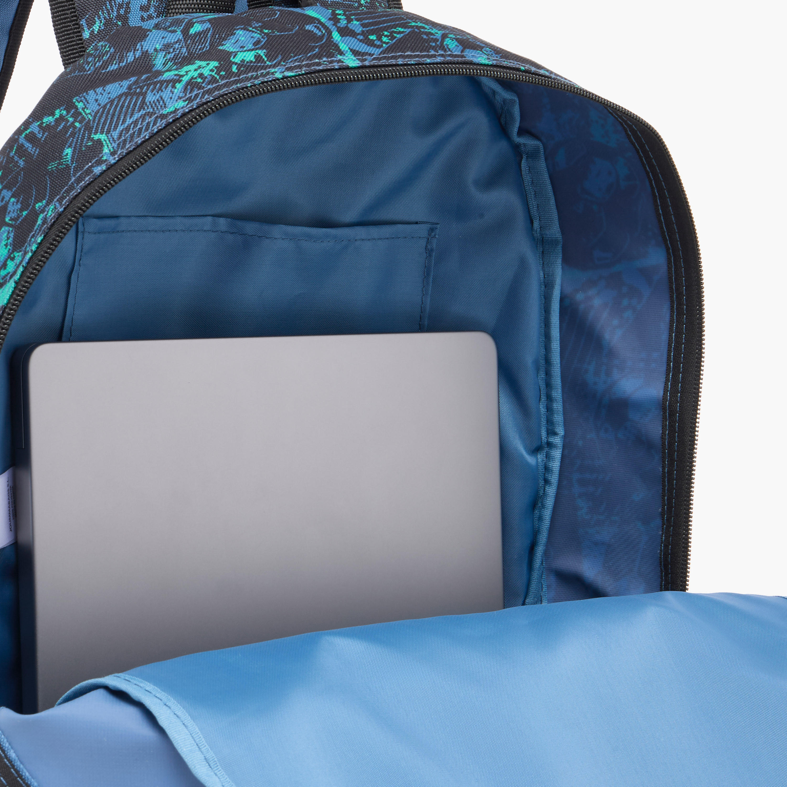 Roll Road All-Over Football Print 18 inch Backpack with Adjustable Shoulder Straps - 33x46x17 cm-school-bagsandbackpacks-backpacks-image-8