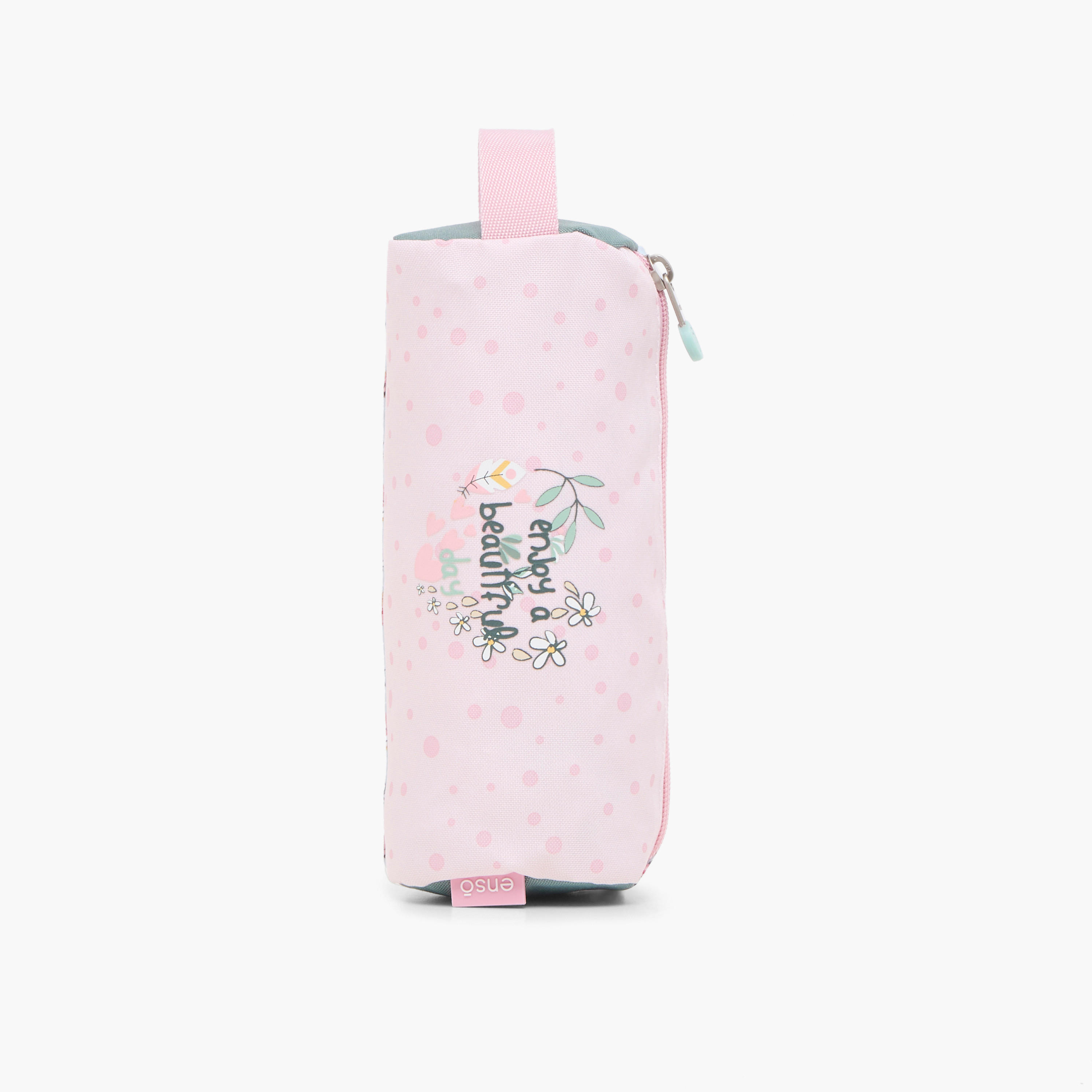Enso Printed Pencil Pouch with Zip Closure-school-stationery-pencilcases-image-7