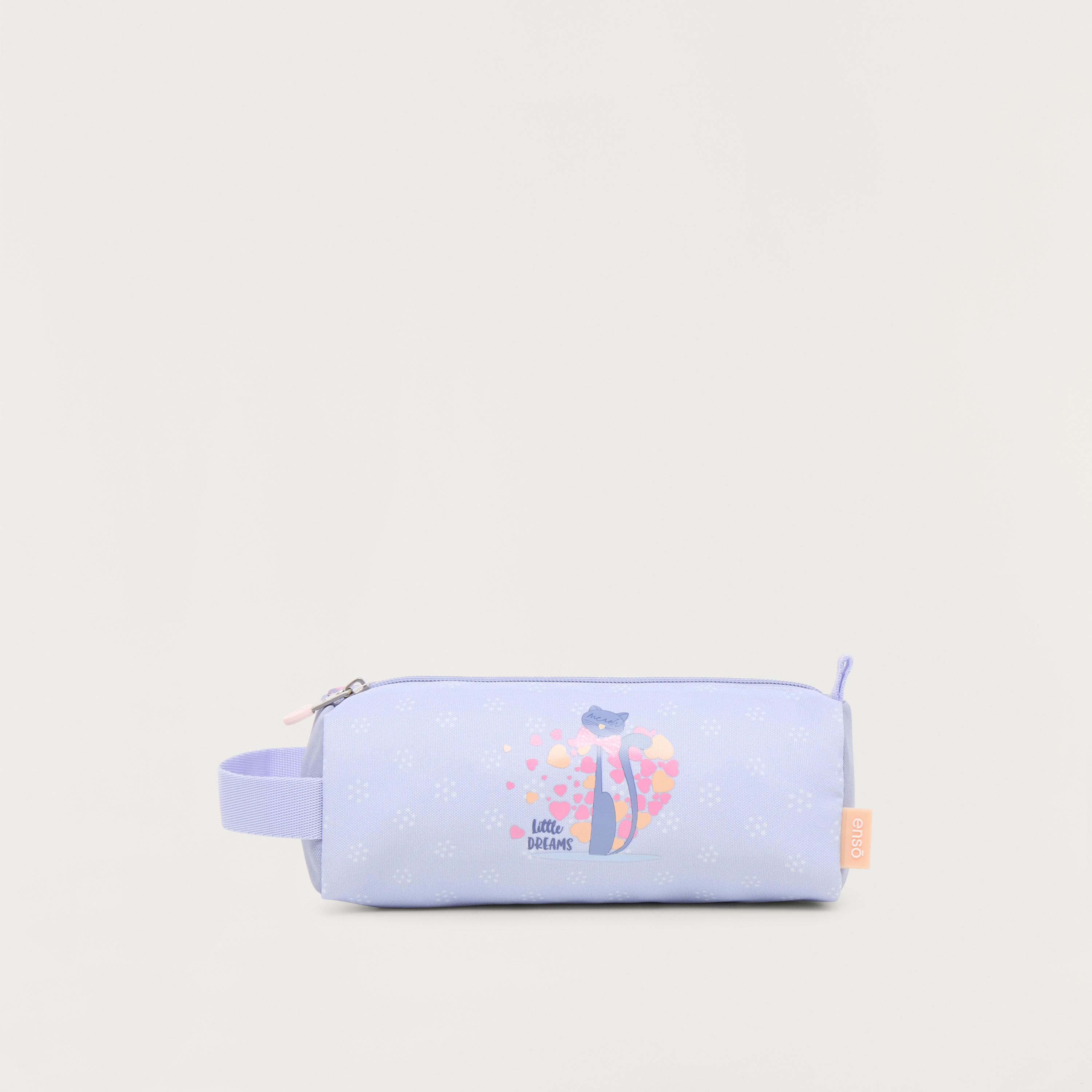 Enso Floral Print Pencil Pouch with Zip Closure-school-stationery-pencilcases-image-1