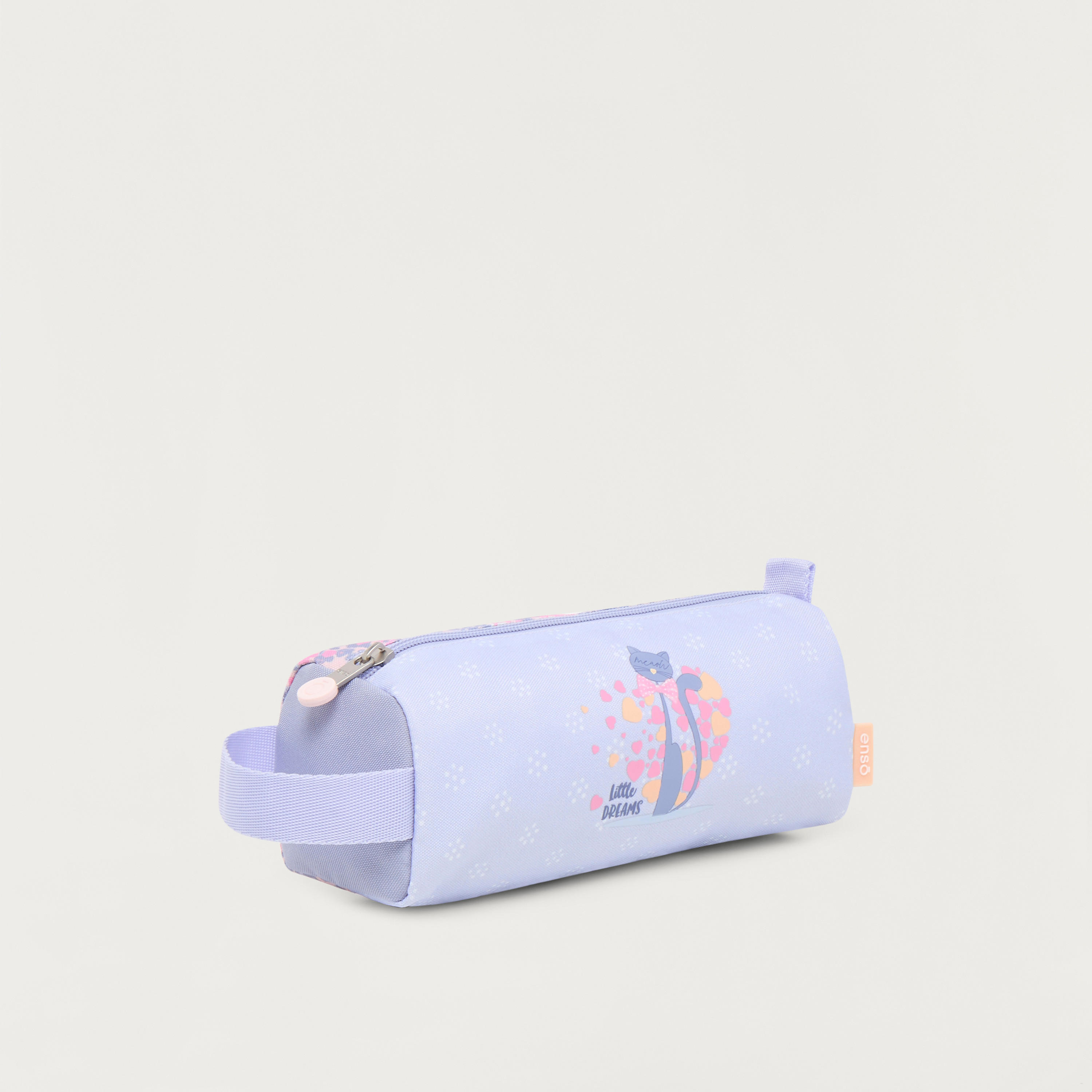 Enso Floral Print Pencil Pouch with Zip Closure-school-stationery-pencilcases-image-2