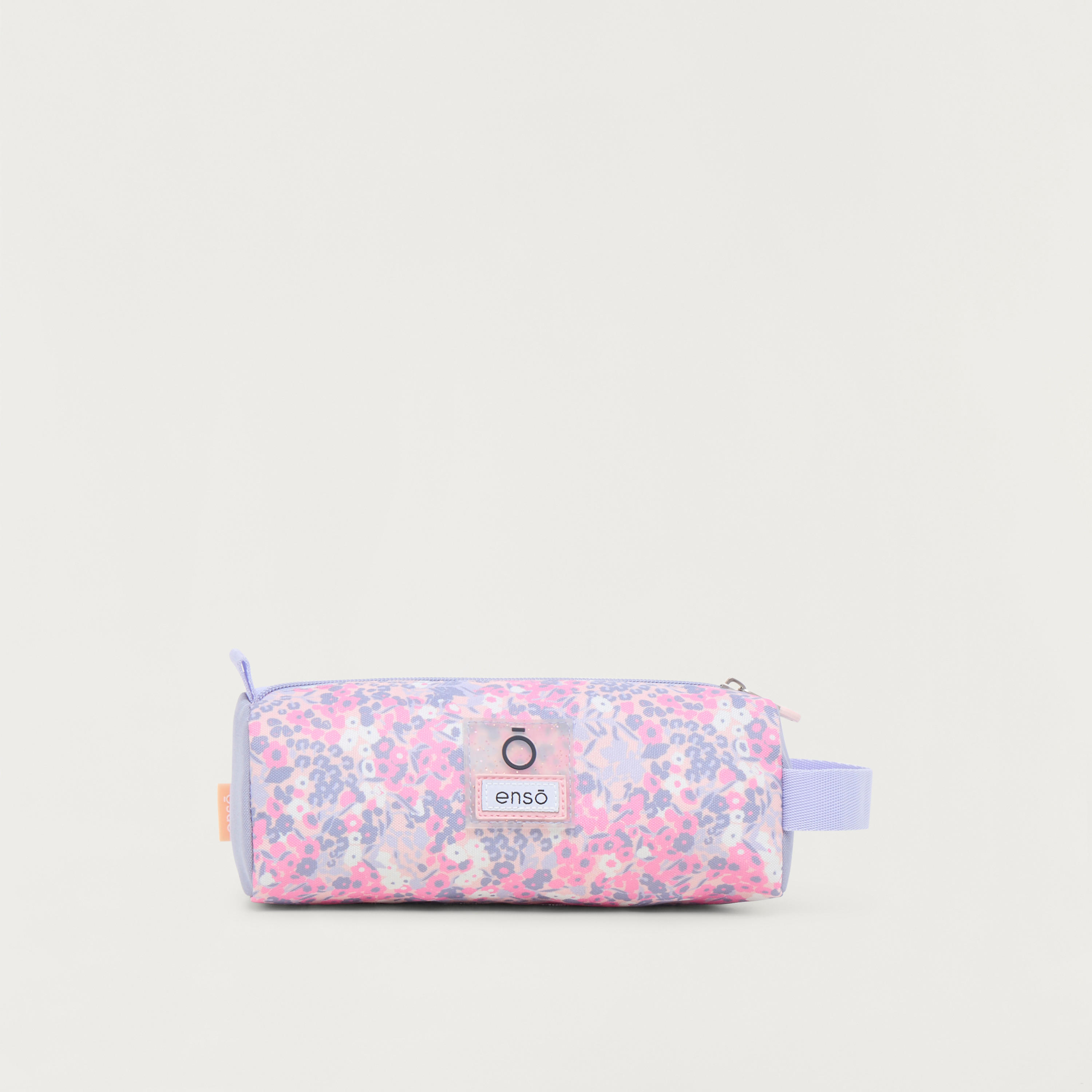 Enso Floral Print Pencil Pouch with Zip Closure-school-stationery-pencilcases-image-3