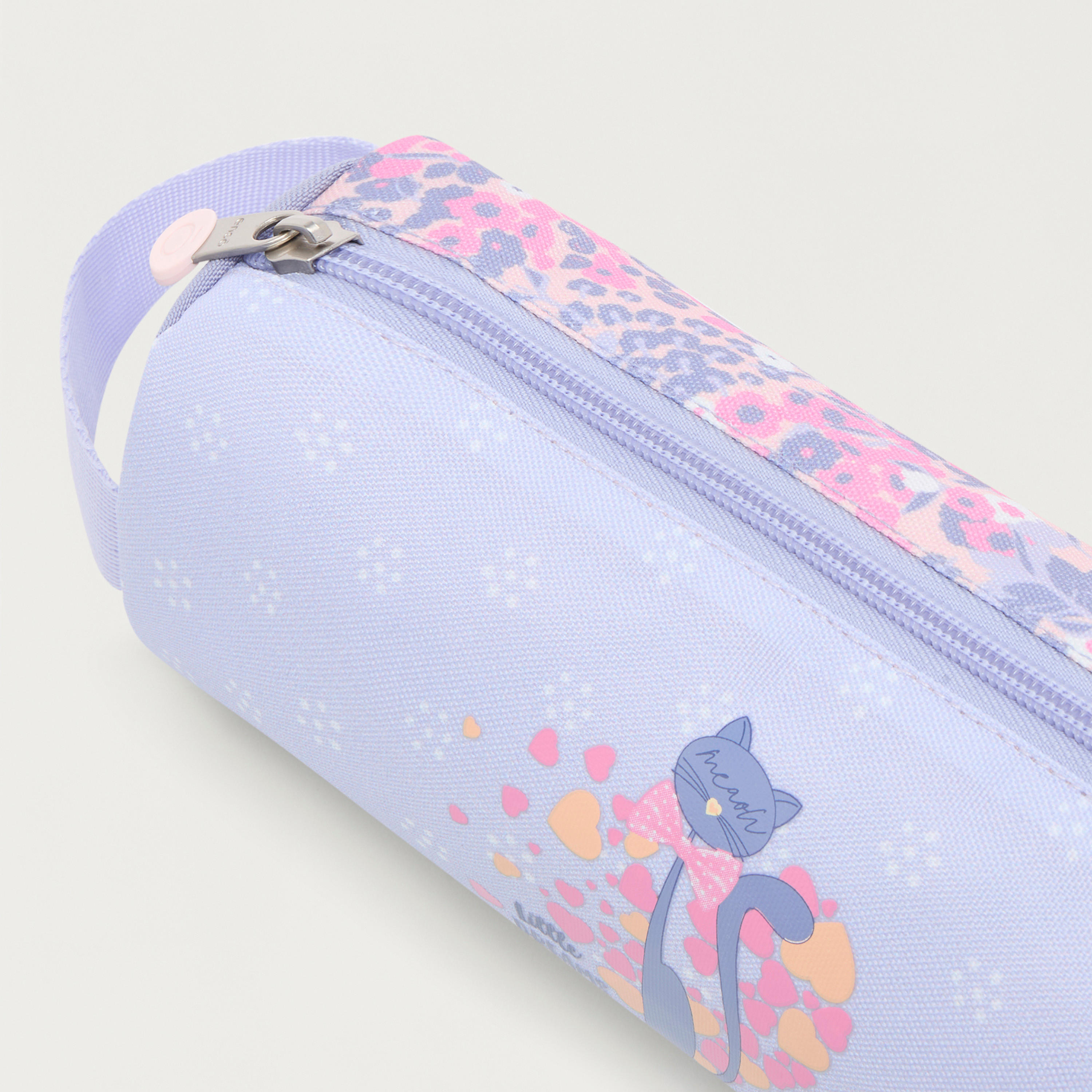 Enso Floral Print Pencil Pouch with Zip Closure-school-stationery-pencilcases-image-5