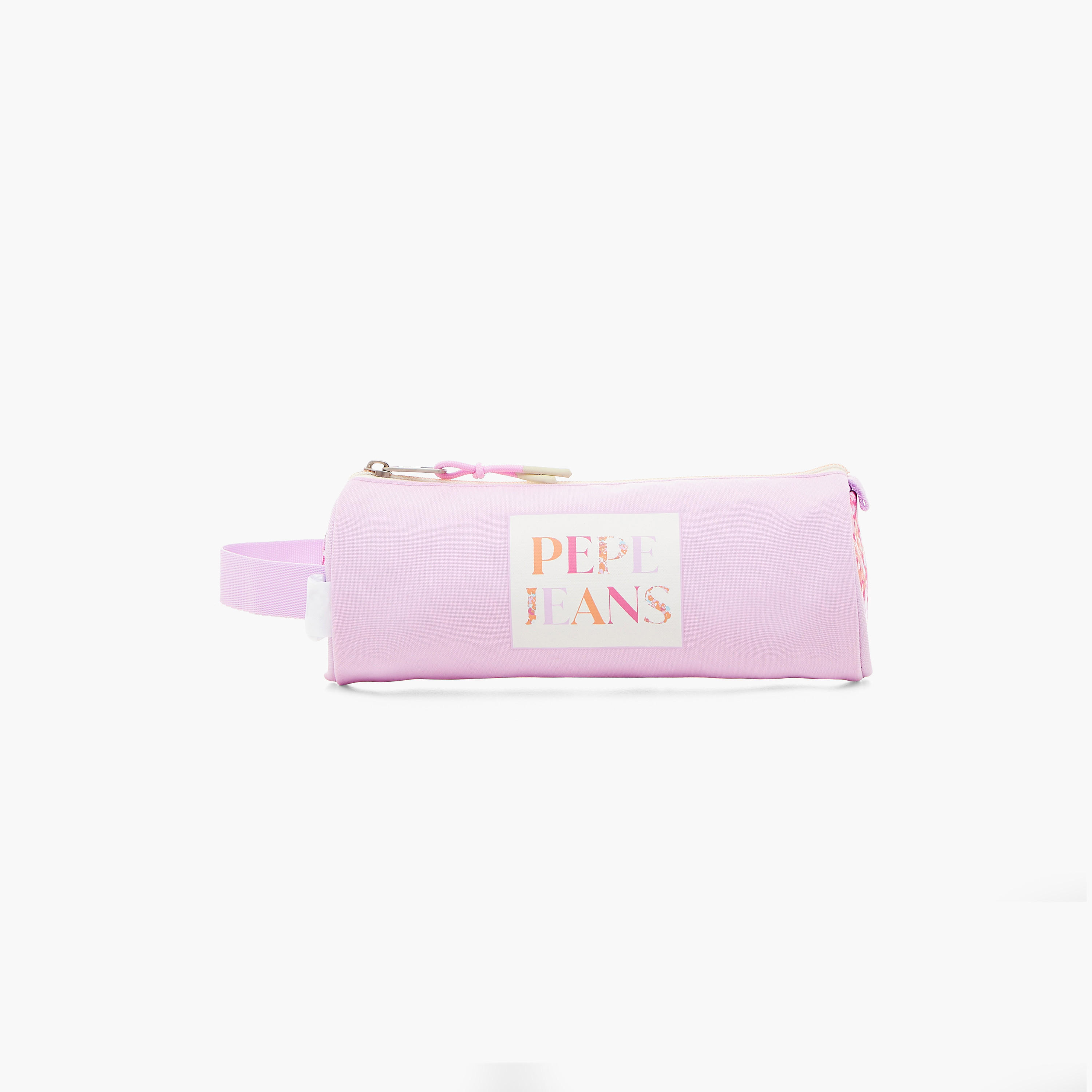 Pepe Jeans Printed Pencil Pouch with Zip Closure-school-stationery-pencilcases-image-1