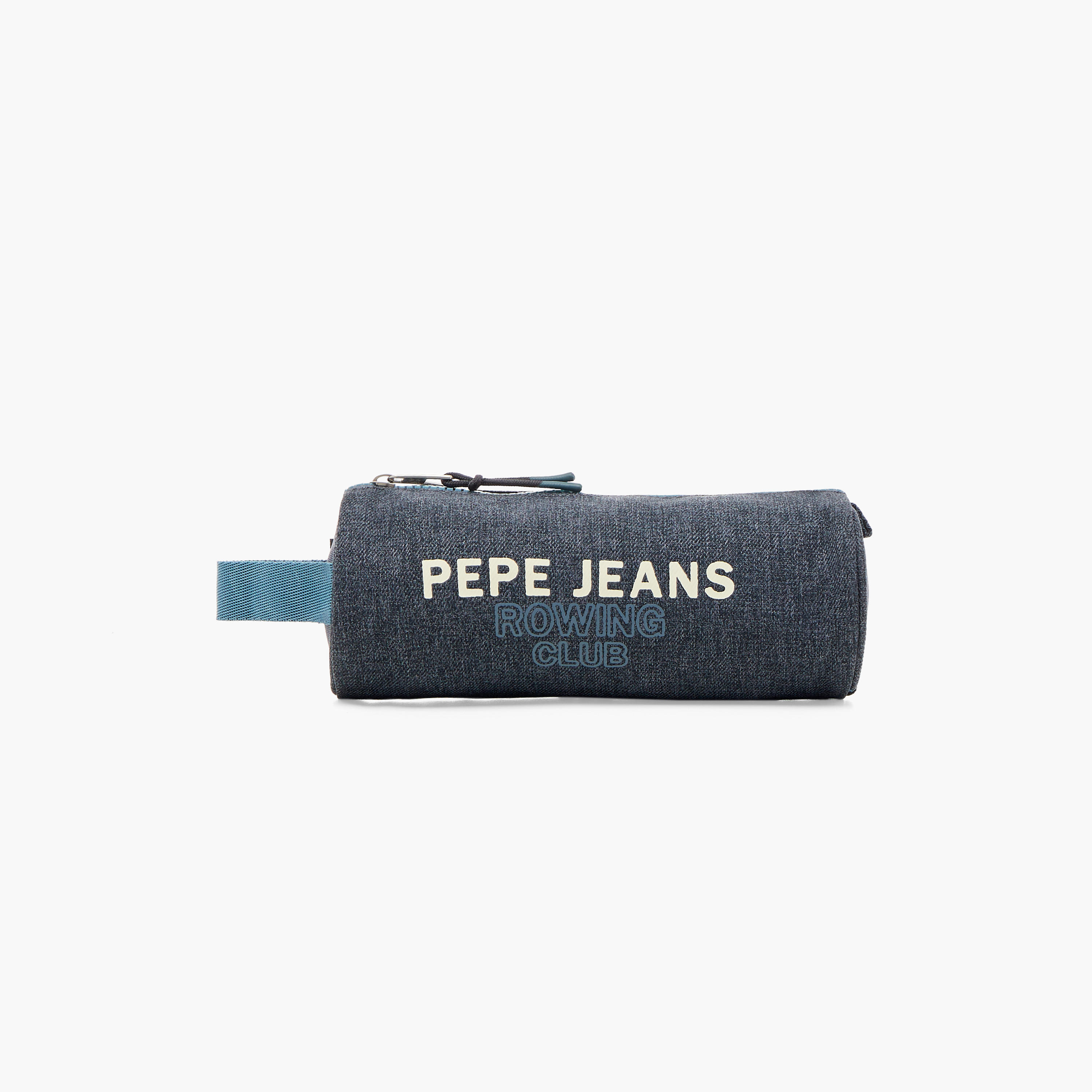 Pepe Jeans Printed Pencil Pouch with Zip Closure-school-stationery-pencilcases-image-1