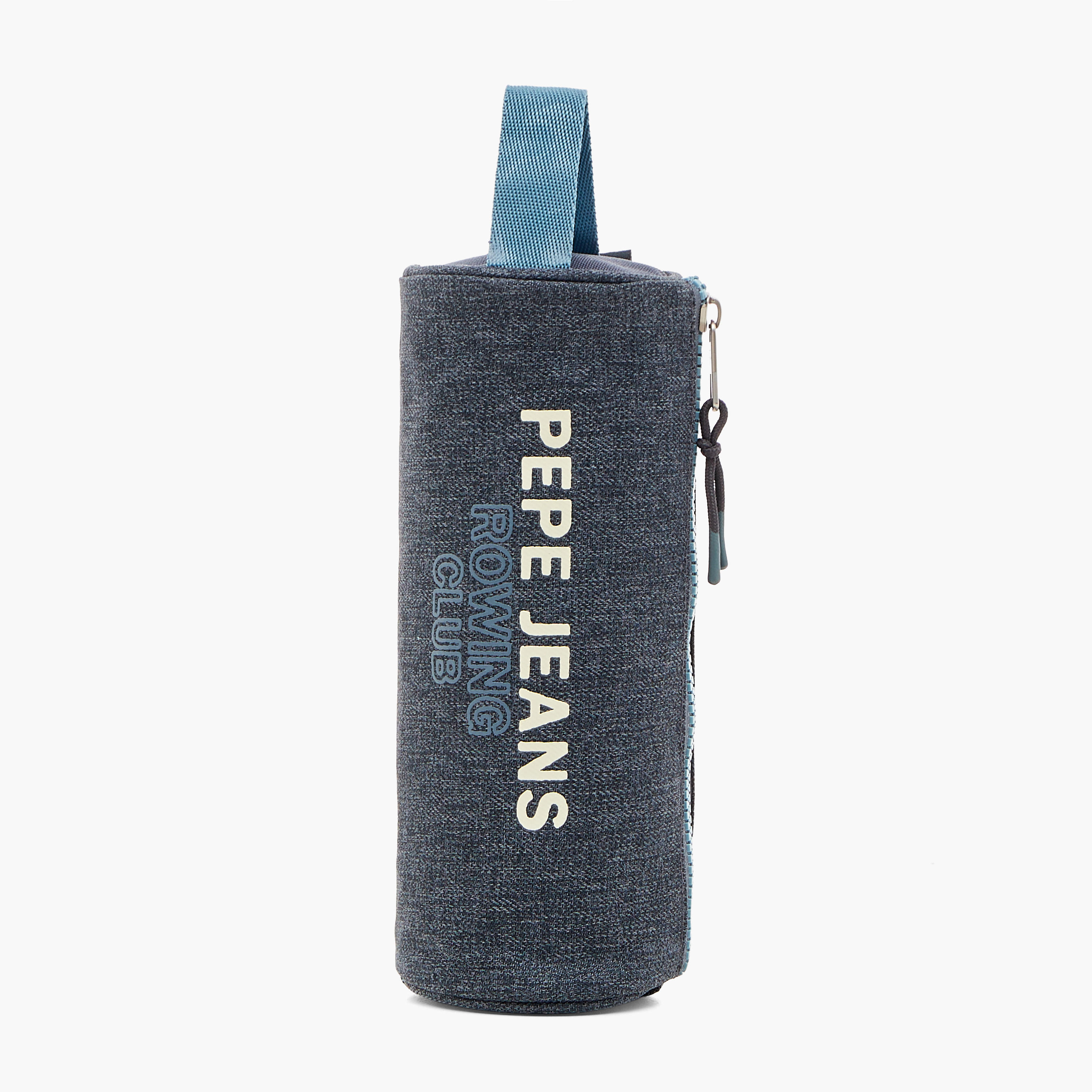 Pepe Jeans Printed Pencil Pouch with Zip Closure-school-stationery-pencilcases-image-5