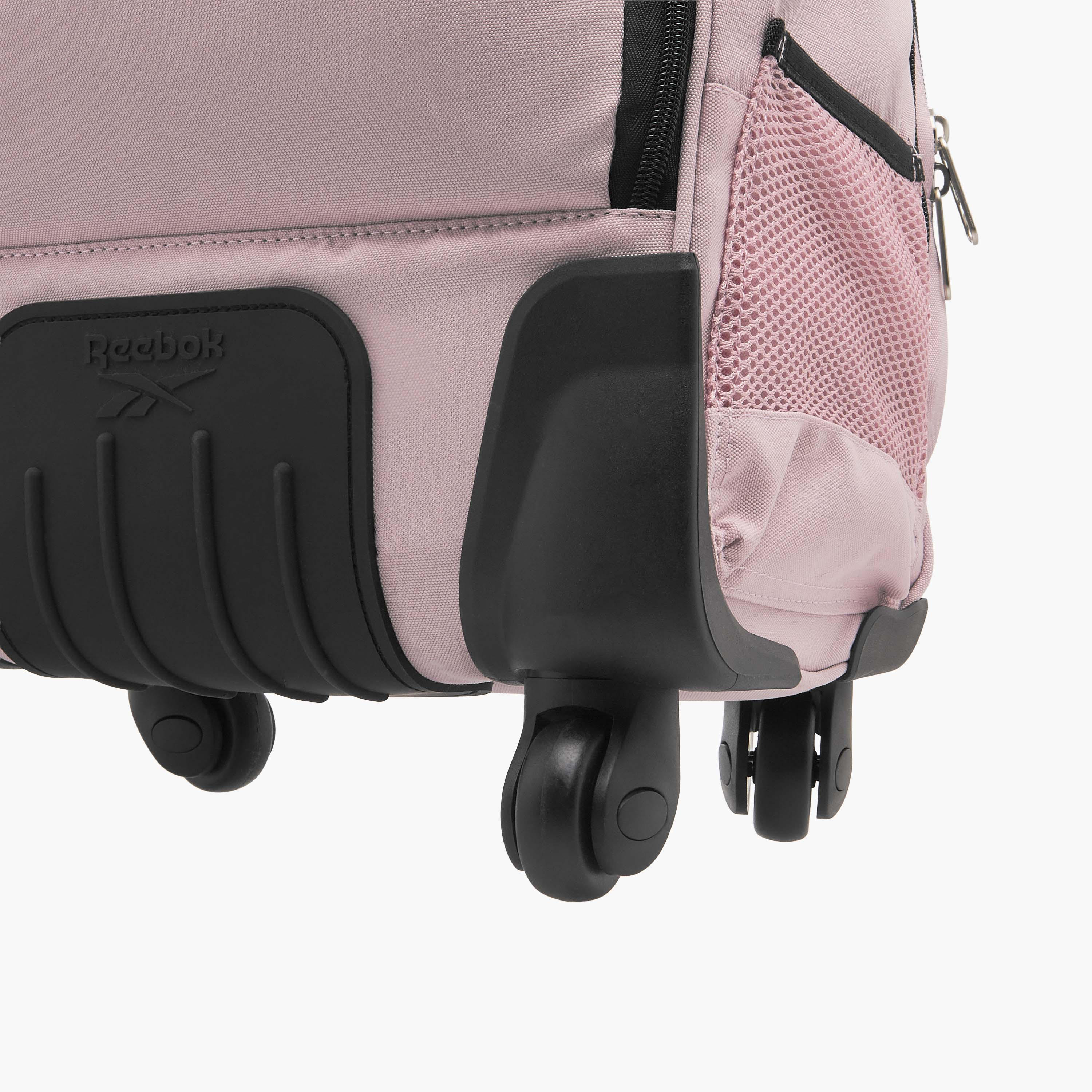 Reebok Logo Print Softcase Trolley Bag with Retractable Handle-school-bagsandbackpacks-trolleybags-image-11