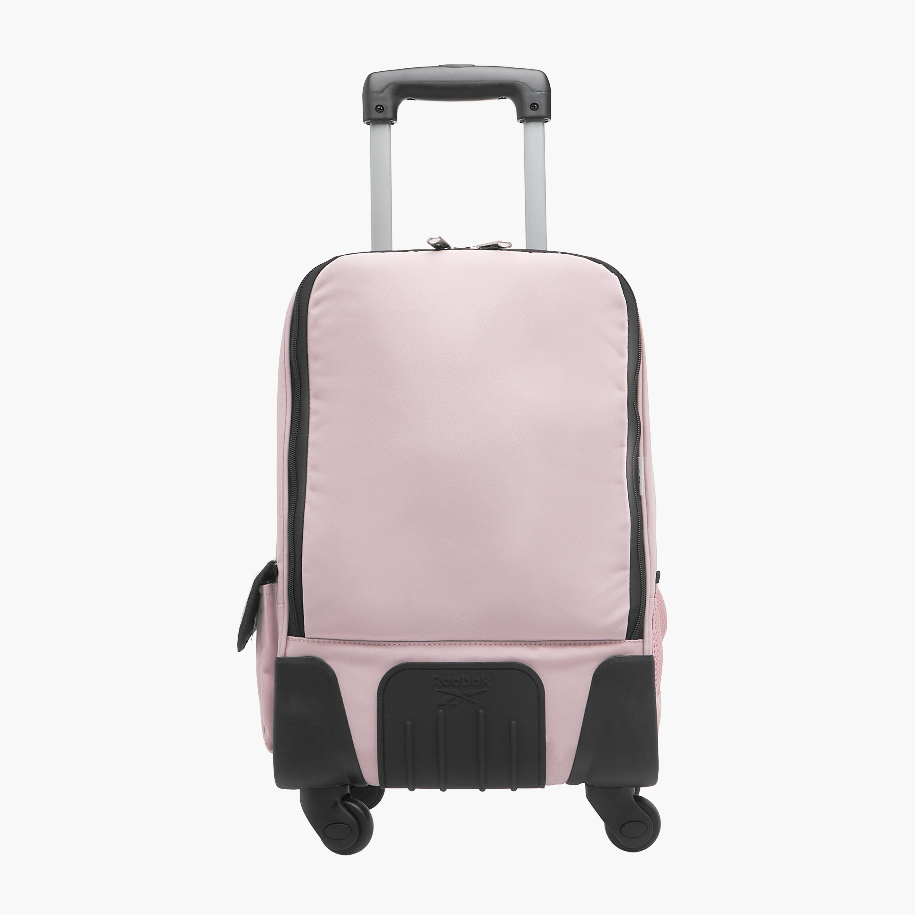 Reebok Logo Print Softcase Trolley Bag with Retractable Handle-school-bagsandbackpacks-trolleybags-image-5