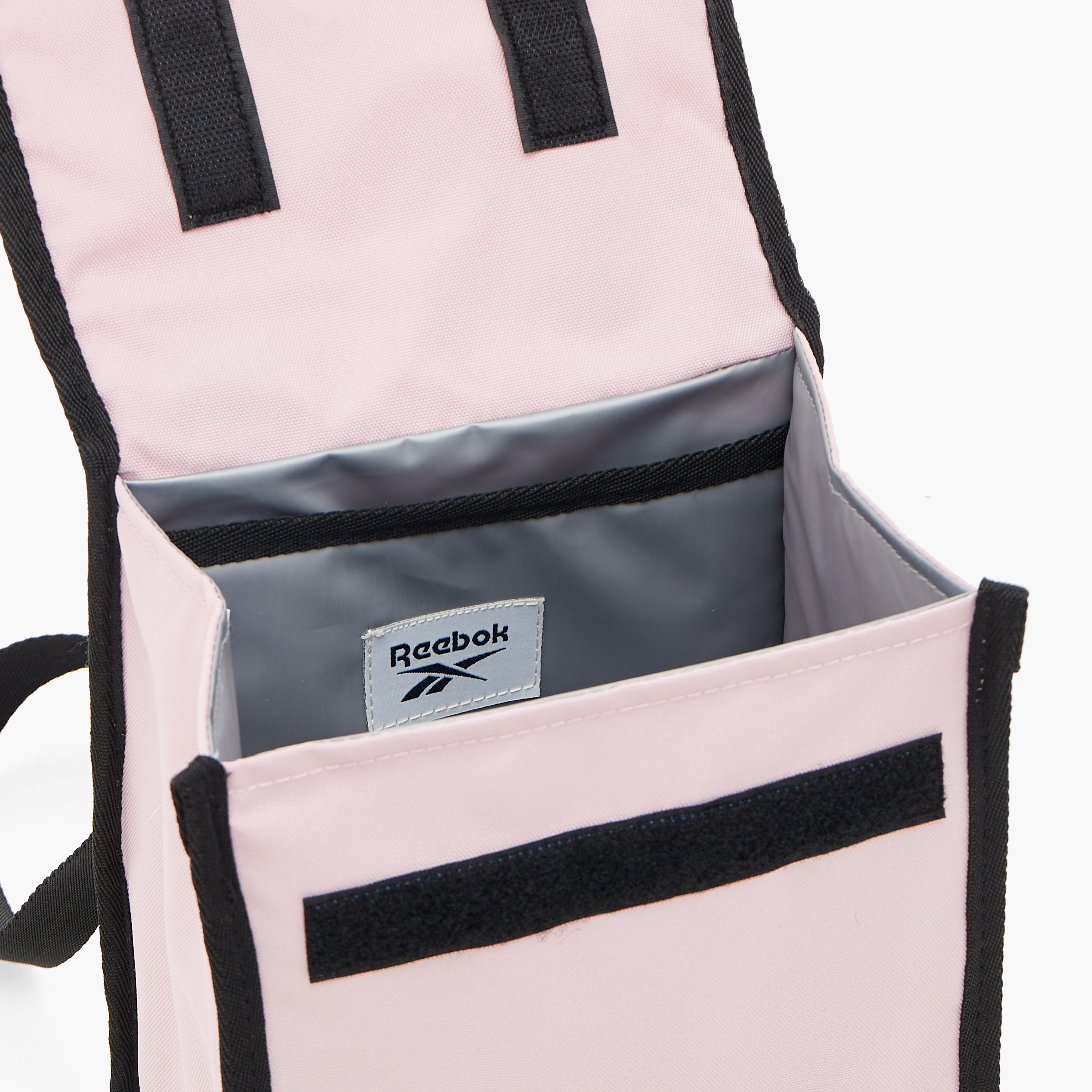 Reebok Logo Print Lunch Bag with Adjustable Strap and Flap Closure-school-lunchessentials-lunchbags-image-7