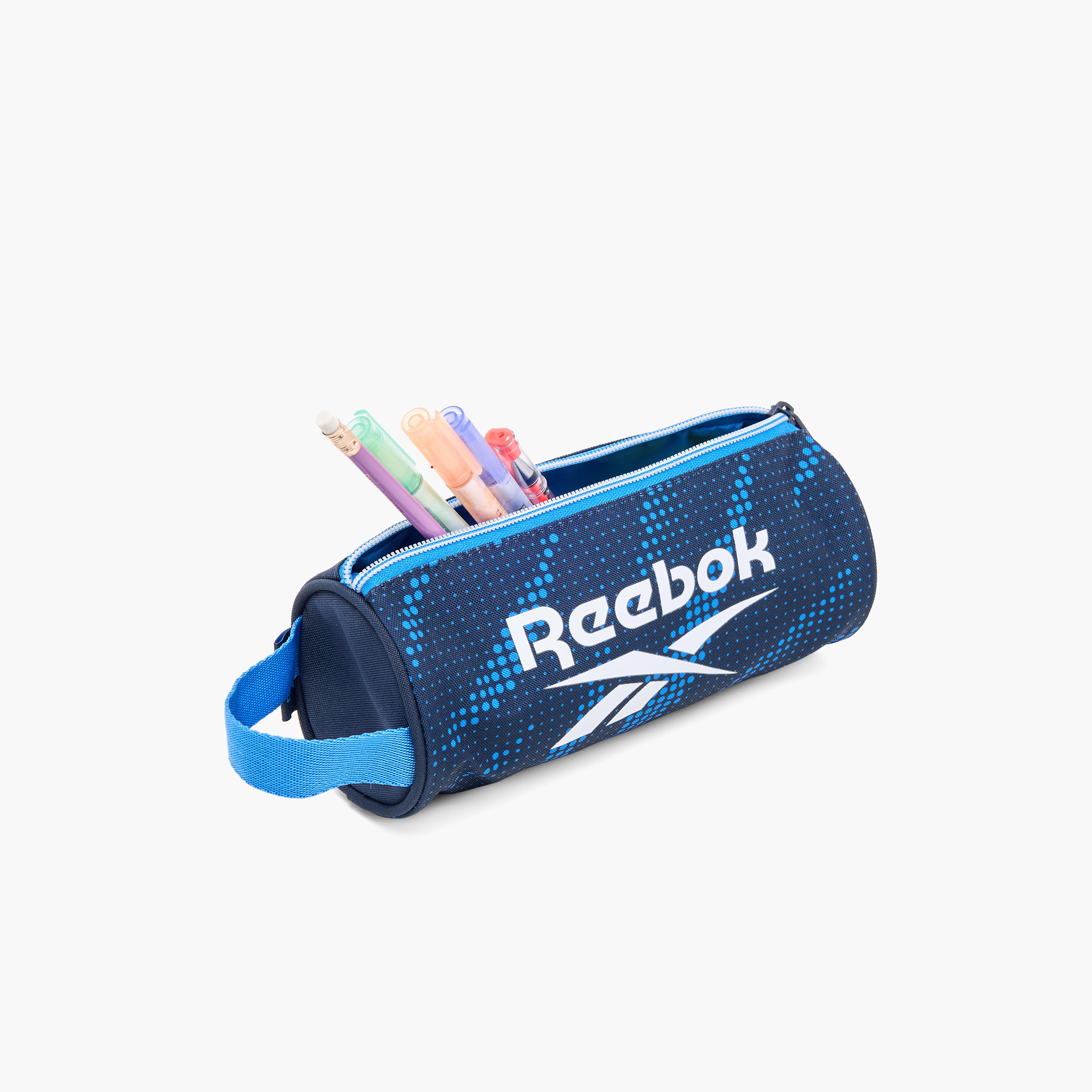 Reebok Logo Print Pencil Pouch with Zip Closure-school-stationery-pencilcases-image-8