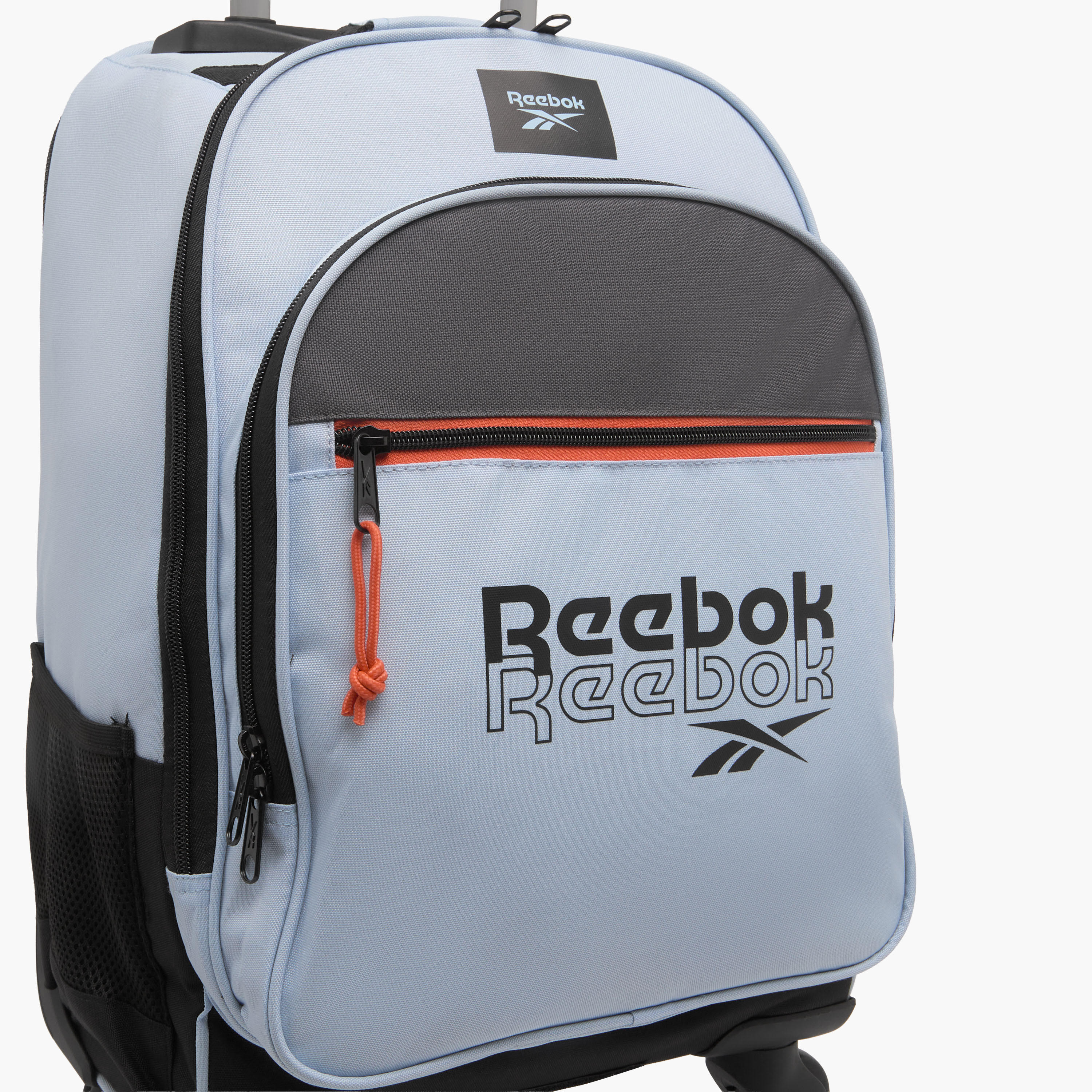 Reebok Logo Print 17-inch Trolley Backpack with Retractable Handle and Zip Closure - 33x44x21 cms-school-bagsandbackpacks-trolleybags-image-7