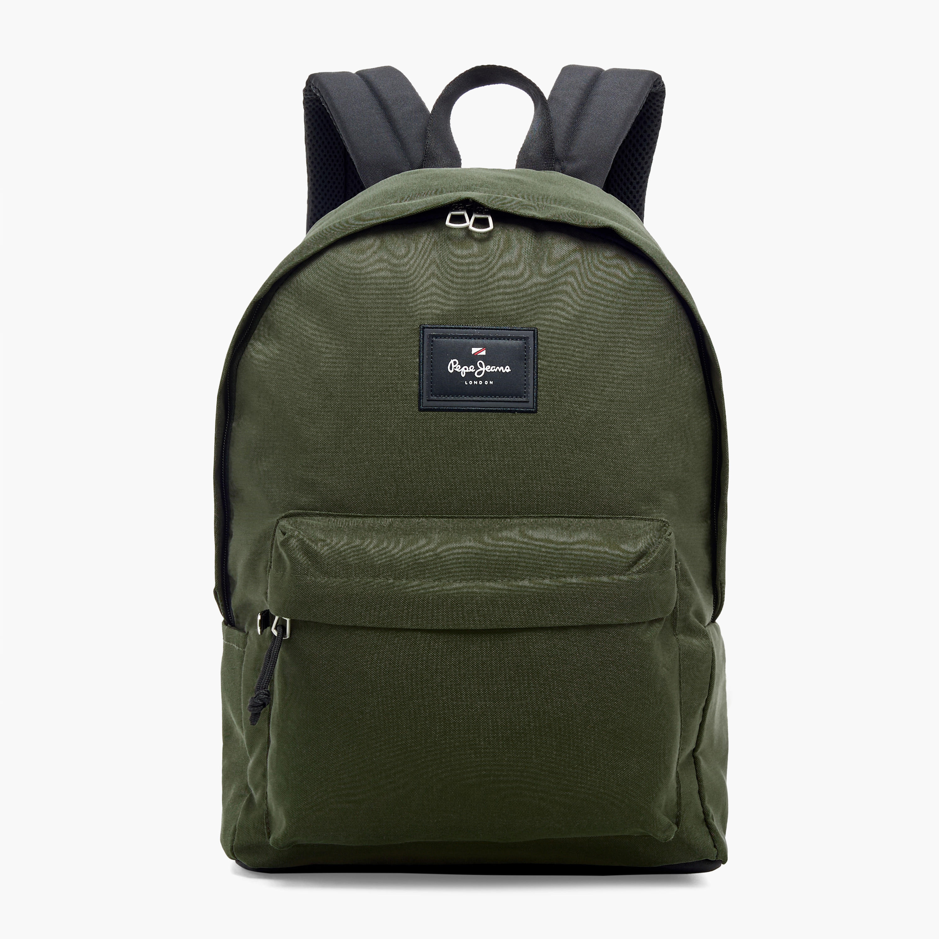 Pepe Jeans Aris 18-inch Solid Backpack with Adjustable Straps and Zip Closure - 32x45x15 cms-school-bagsandbackpacks-backpacks-image-2
