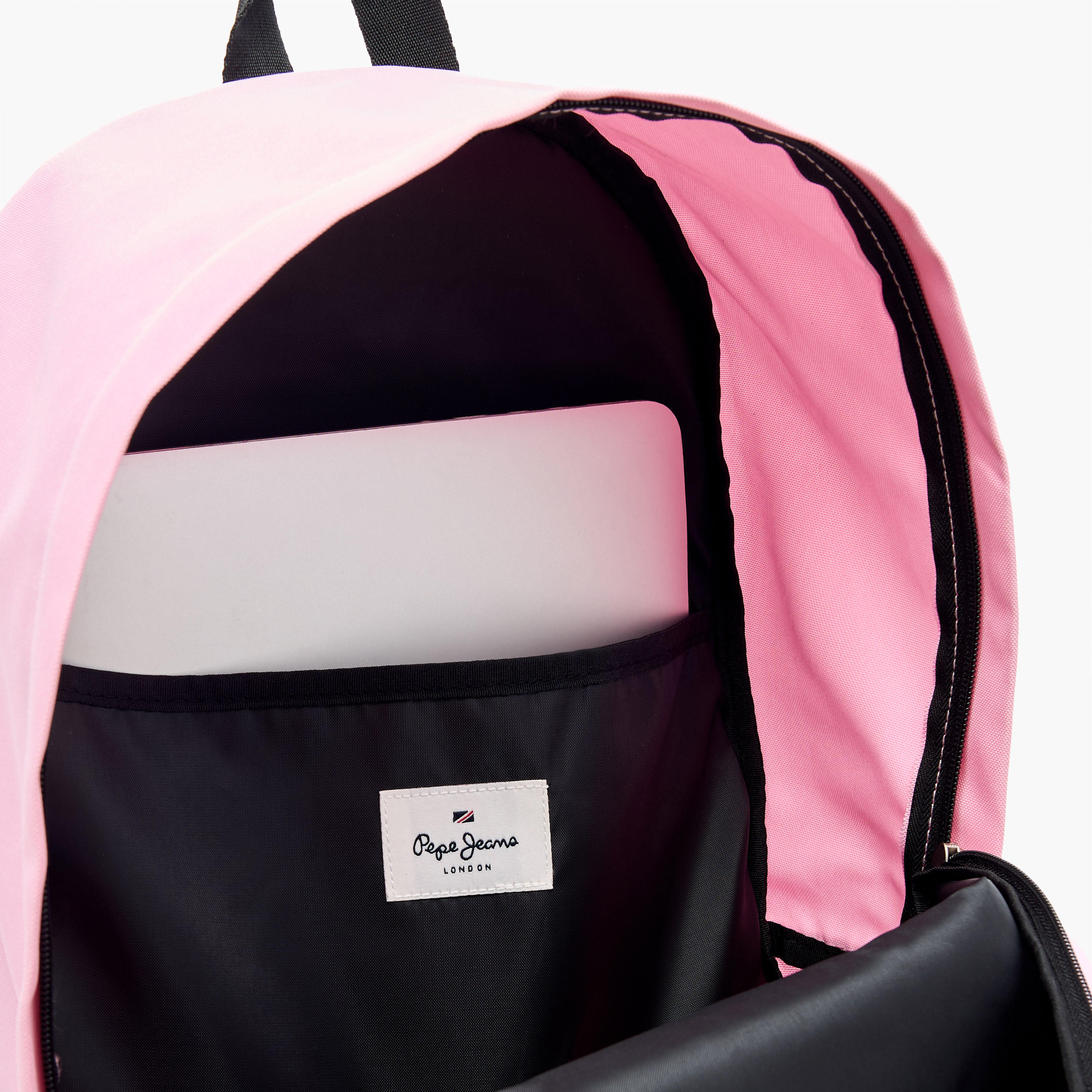 Pepe Jeans Aris 18-inch Solid Backpack with Adjustable Straps and Zip Closure - 32x45x15 cms-school-bagsandbackpacks-backpacks-image-10