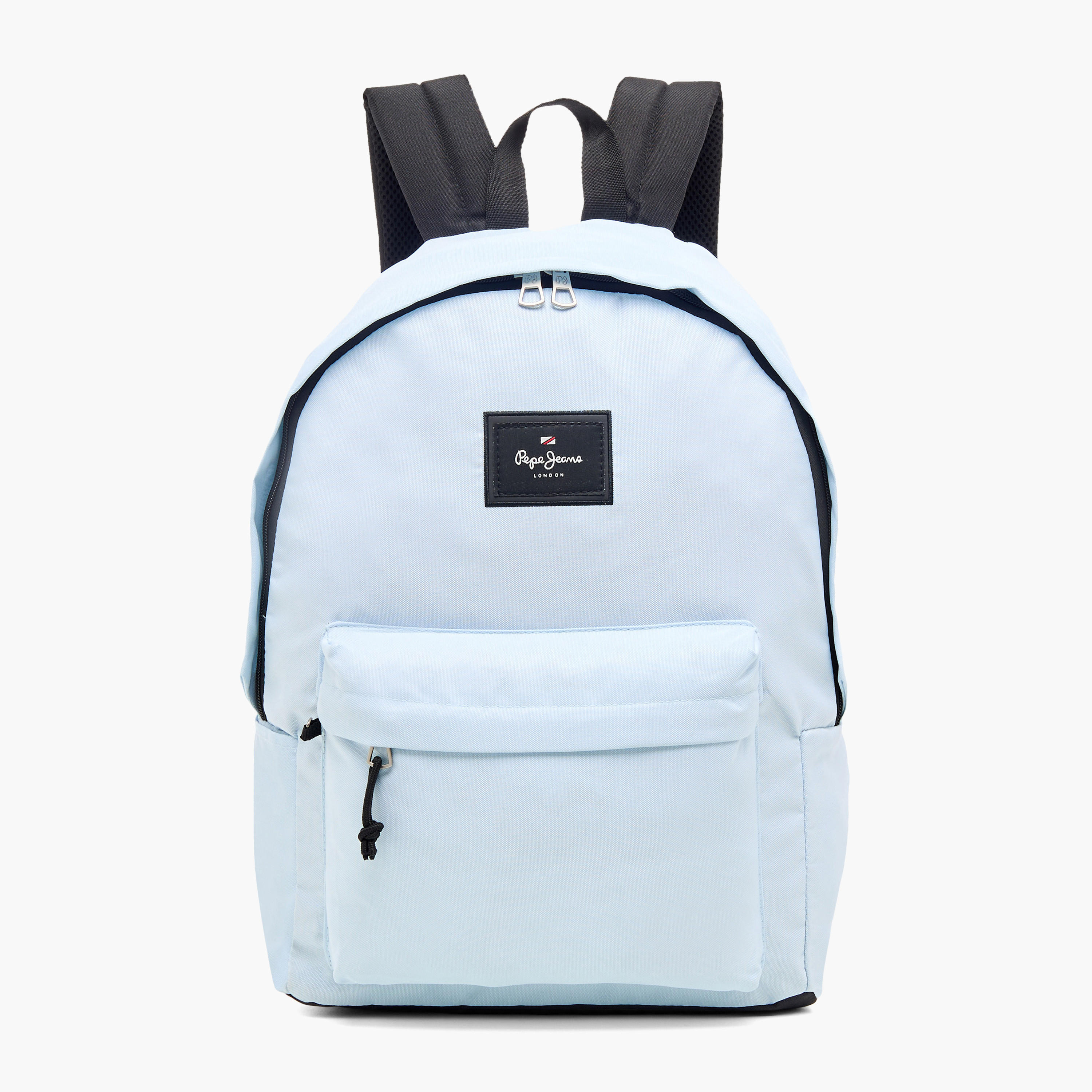 Pepe Jeans Aris 18-inch Solid Backpack with Adjustable Straps and Zip Closure - 32x45x15 cms-school-bagsandbackpacks-backpacks-image-2