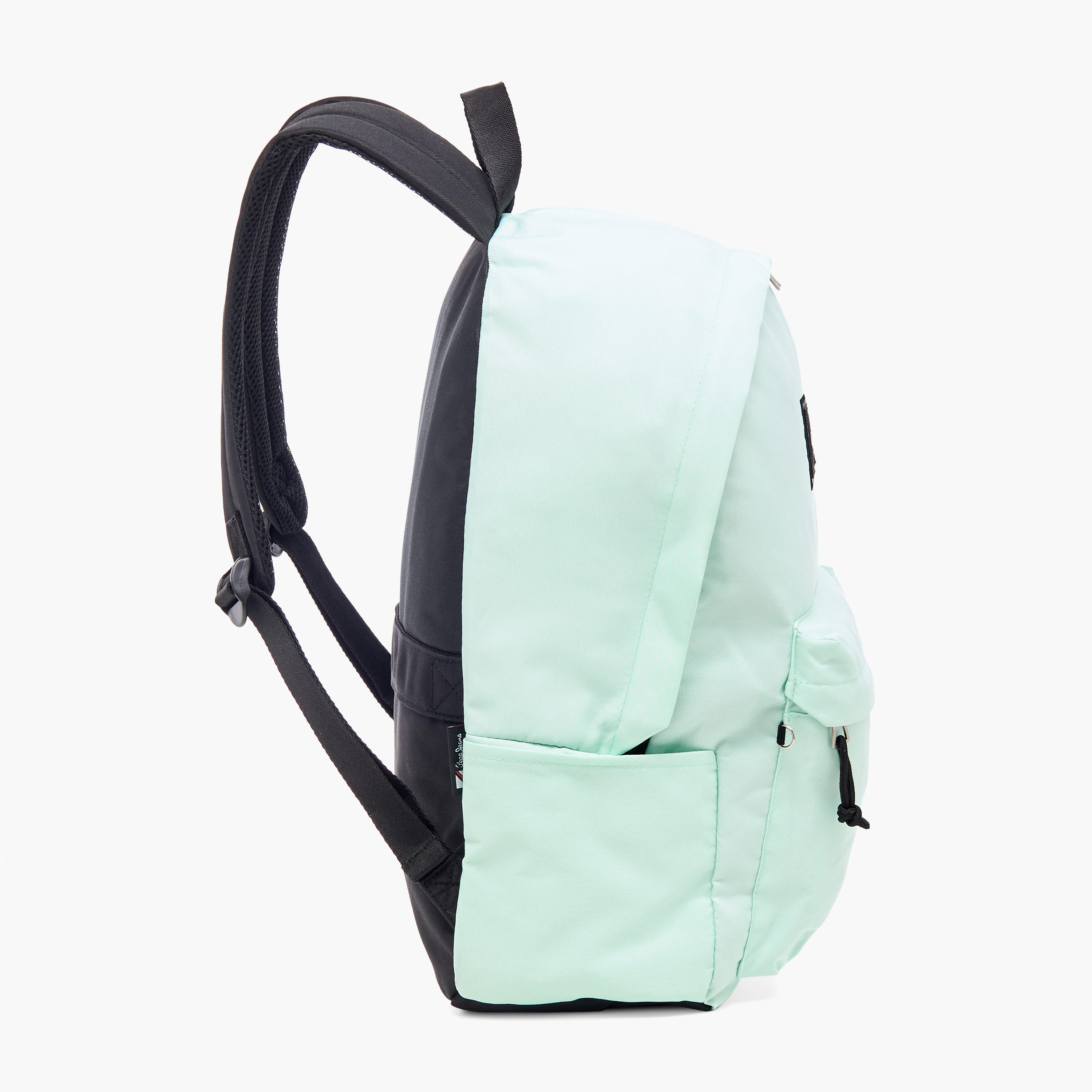 Pepe Jeans Aris 18-inch Solid Backpack with Adjustable Straps and Zip Closure - 32x45x15 cms-school-bagsandbackpacks-backpacks-image-4