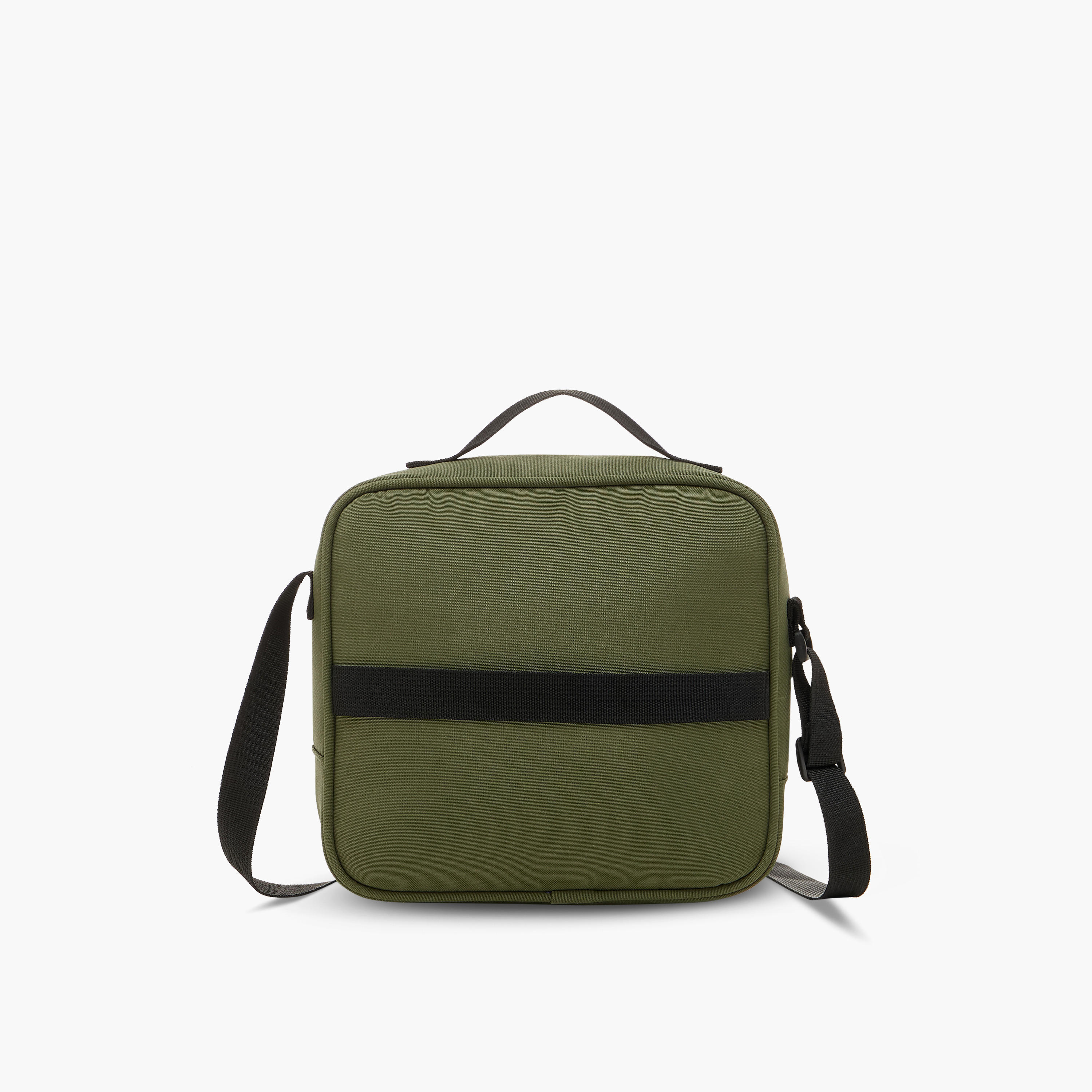 US POLO ASSN. Solid Lunch Bag with Adjustable Strap and Zip Closure-school-lunchessentials-lunchbags-image-3