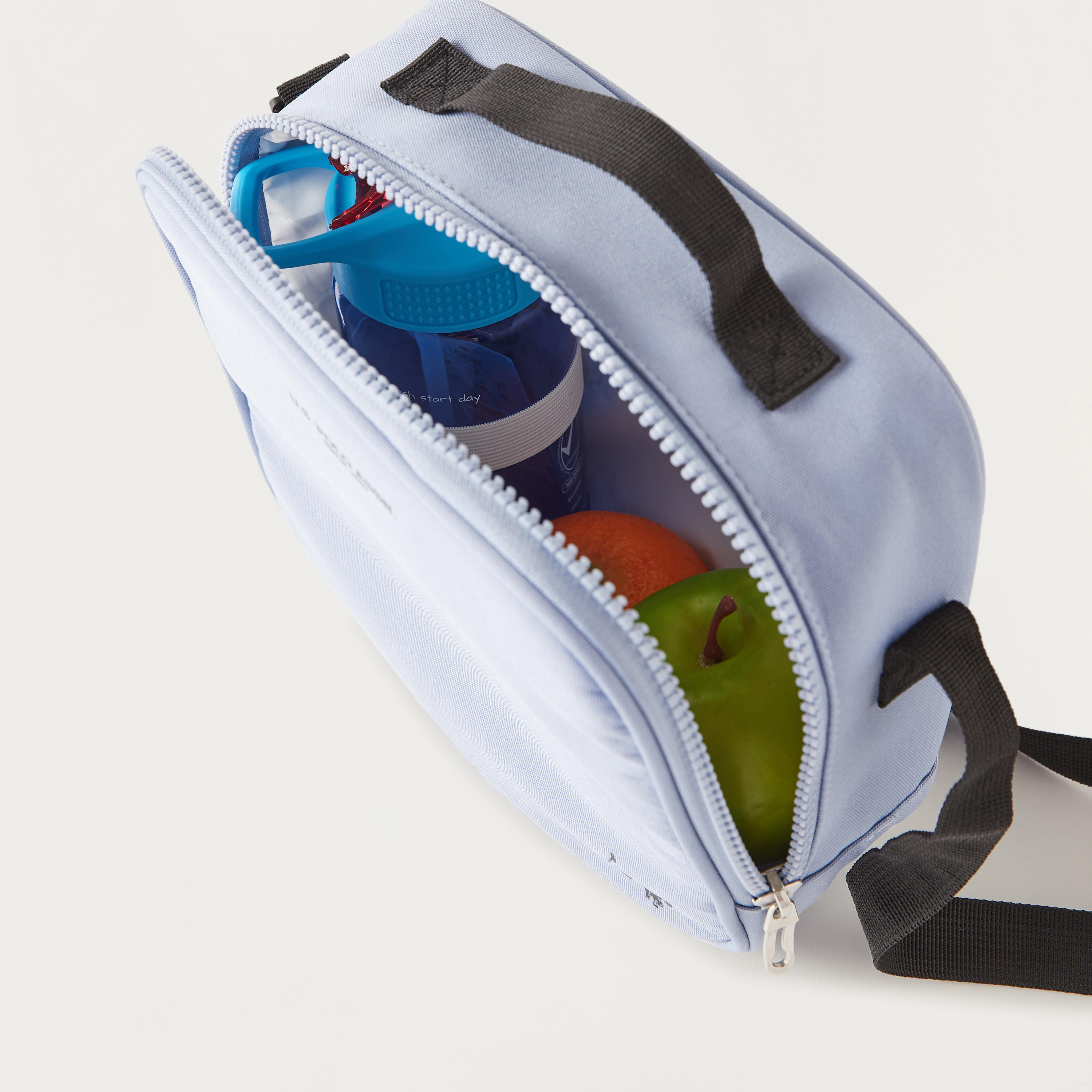 US POLO ASSN. Logo Print Lunch Bag with Adjustable Strap and Zip Closure-school-lunchessentials-lunchbags-image-6