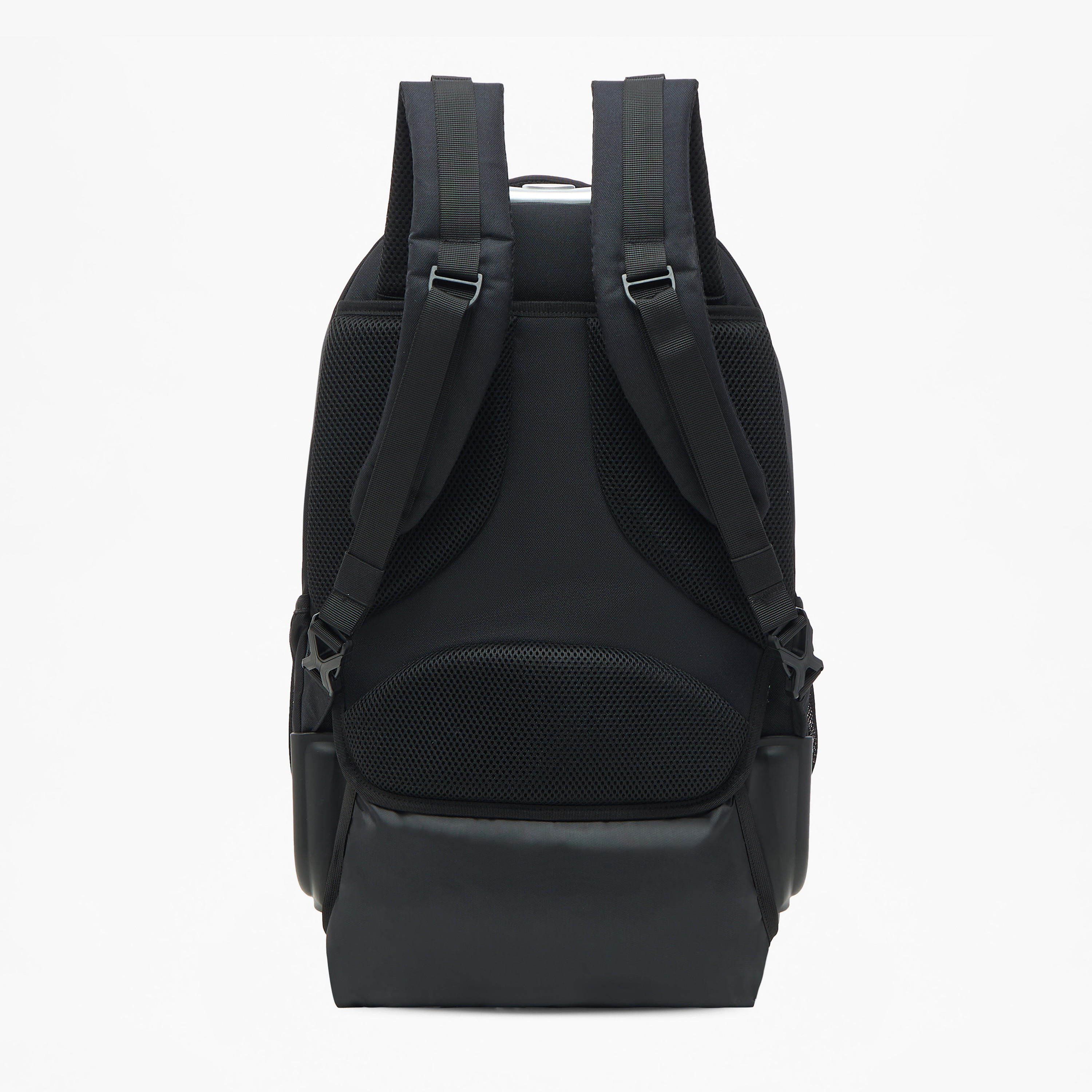 Kappa Logo Print Trolley Backpack with Retractable Handle - 48x34x23 cm-school-bagsandbackpacks-trolleybags-image-7
