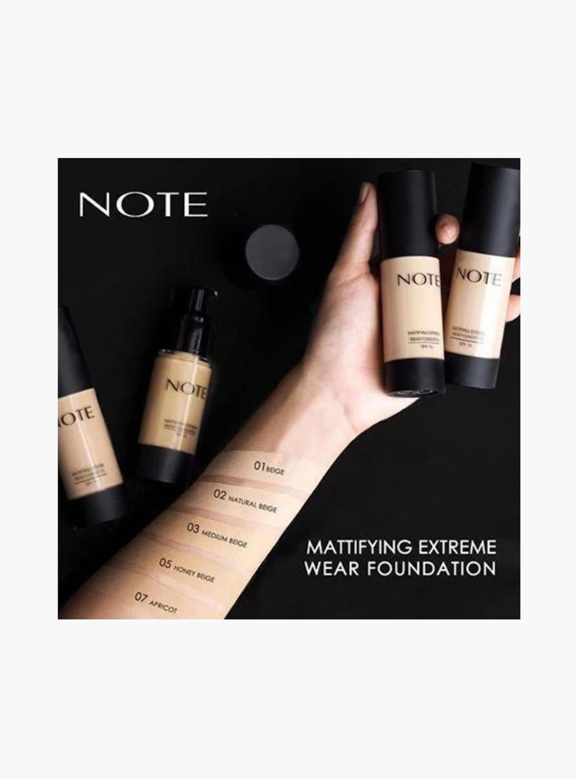 Note Mattifying Extreme Wear Foundation-beautyandpersonalcare-makeup-face-foundations-image-3