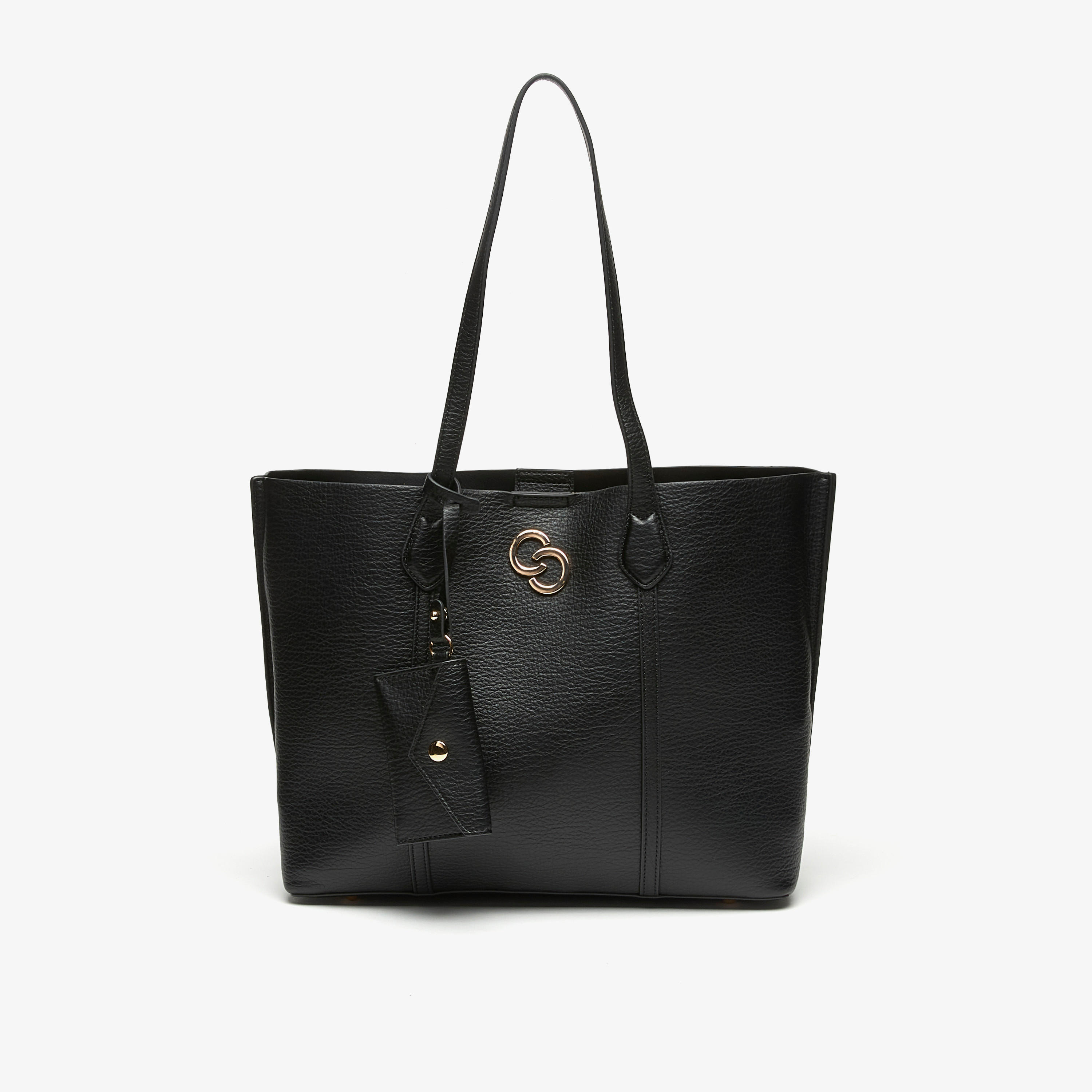 شنطة توتي بزر إغلاق وشنطة نقود صغيرة وزينة شعار من جيس-women-bagsandwallets-handbags-image-1