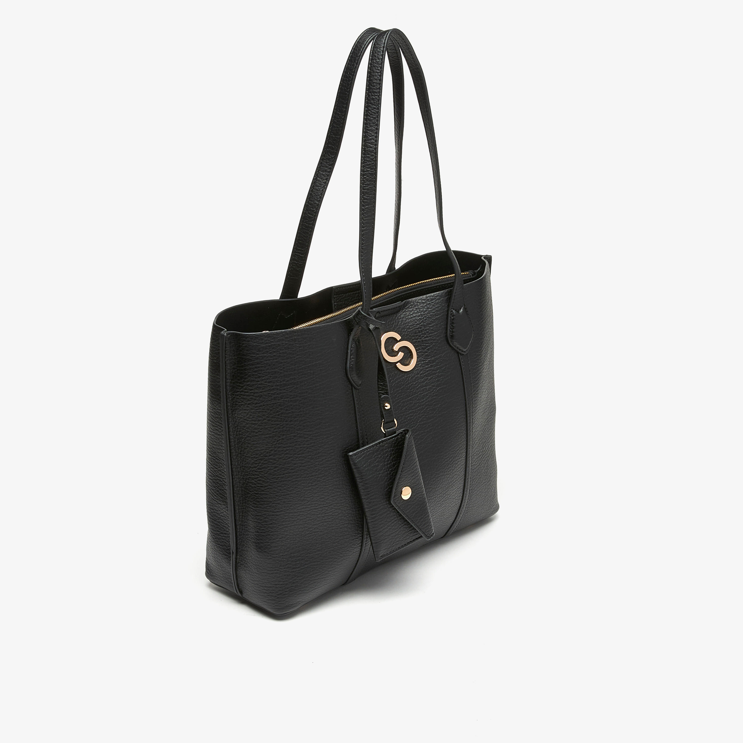 شنطة توتي بزر إغلاق وشنطة نقود صغيرة وزينة شعار من جيس-women-bagsandwallets-handbags-image-2
