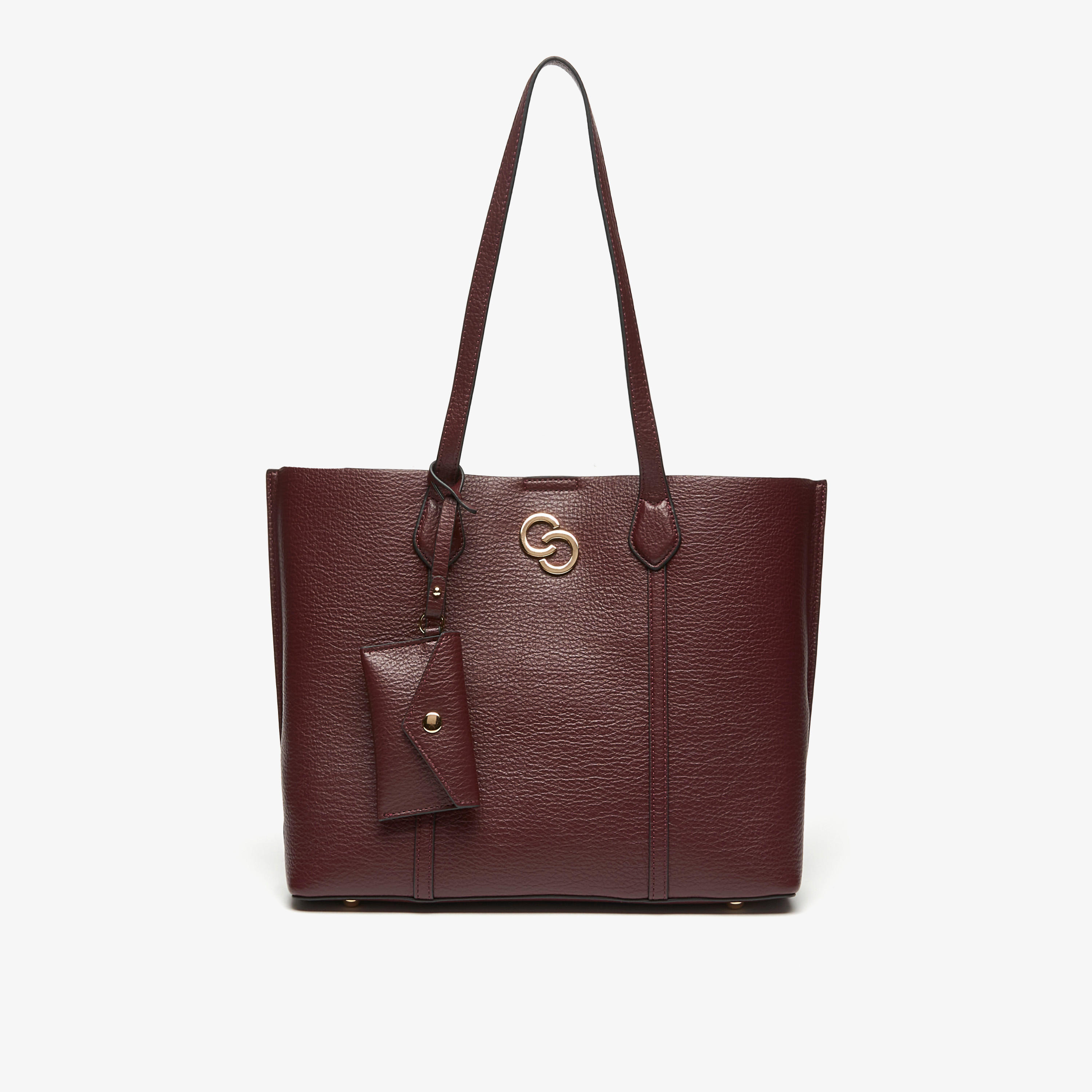 شنطة توتي بزر إغلاق وشنطة نقود صغيرة وزينة شعار من جيس-women-bagsandwallets-handbags-image-1