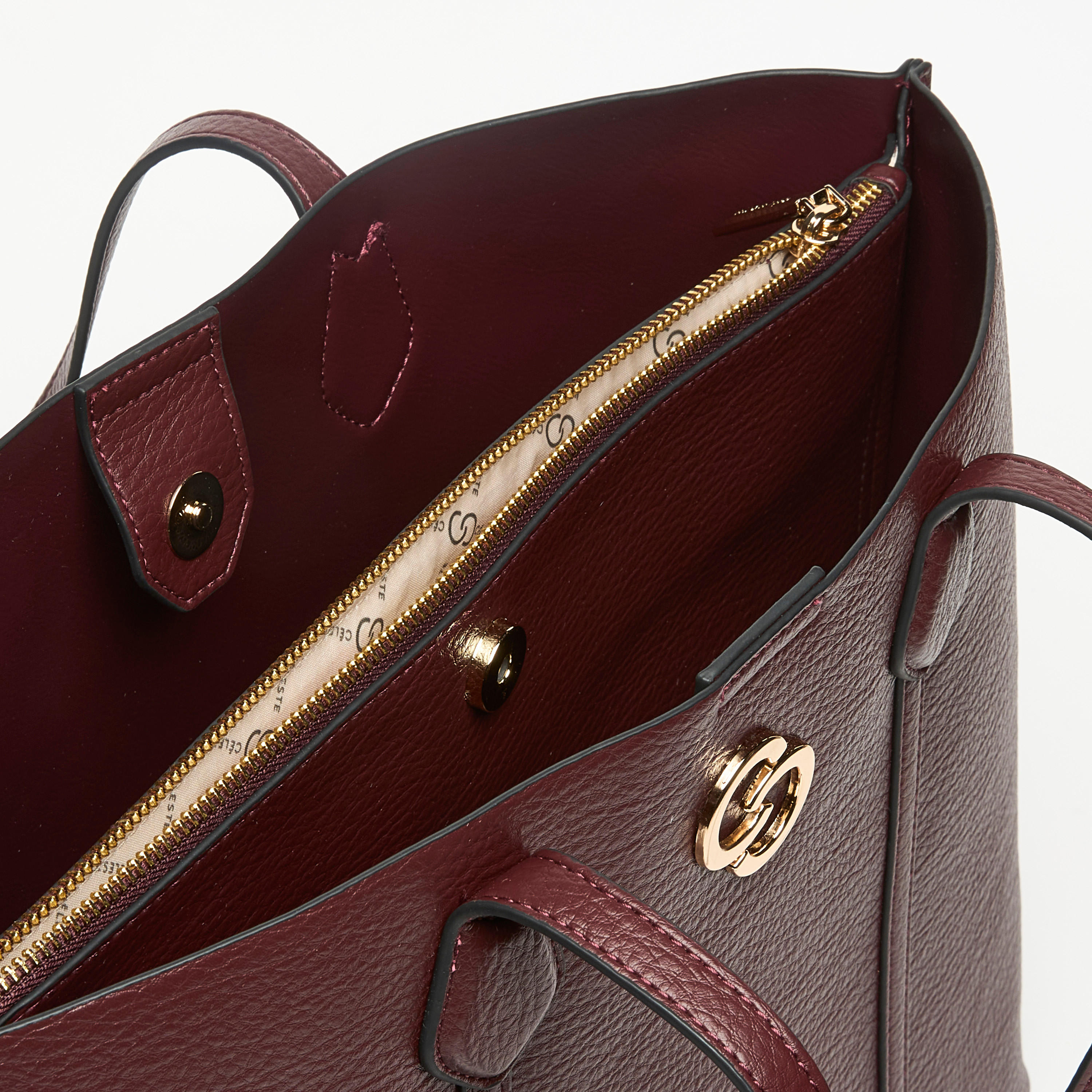 شنطة توتي بزر إغلاق وشنطة نقود صغيرة وزينة شعار من جيس-women-bagsandwallets-handbags-image-4