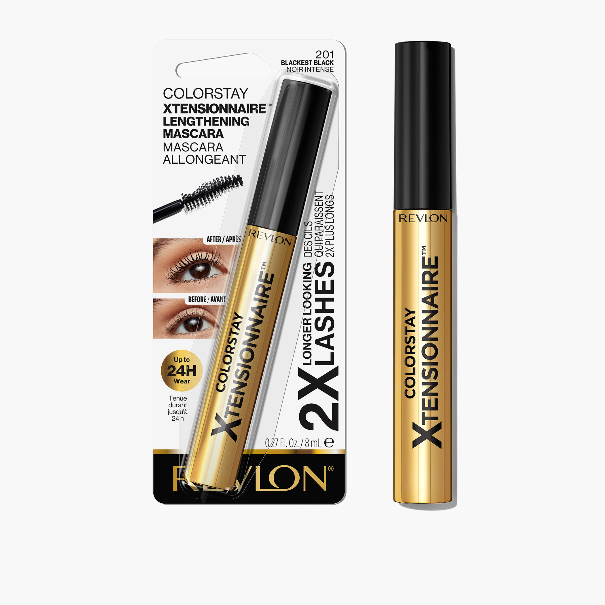 Revlon Colorstay Xtensionnaire Lengthening Waterproof Mascara - 8 ml-beautyandpersonalcare-makeup-eyes-mascaras-image-1