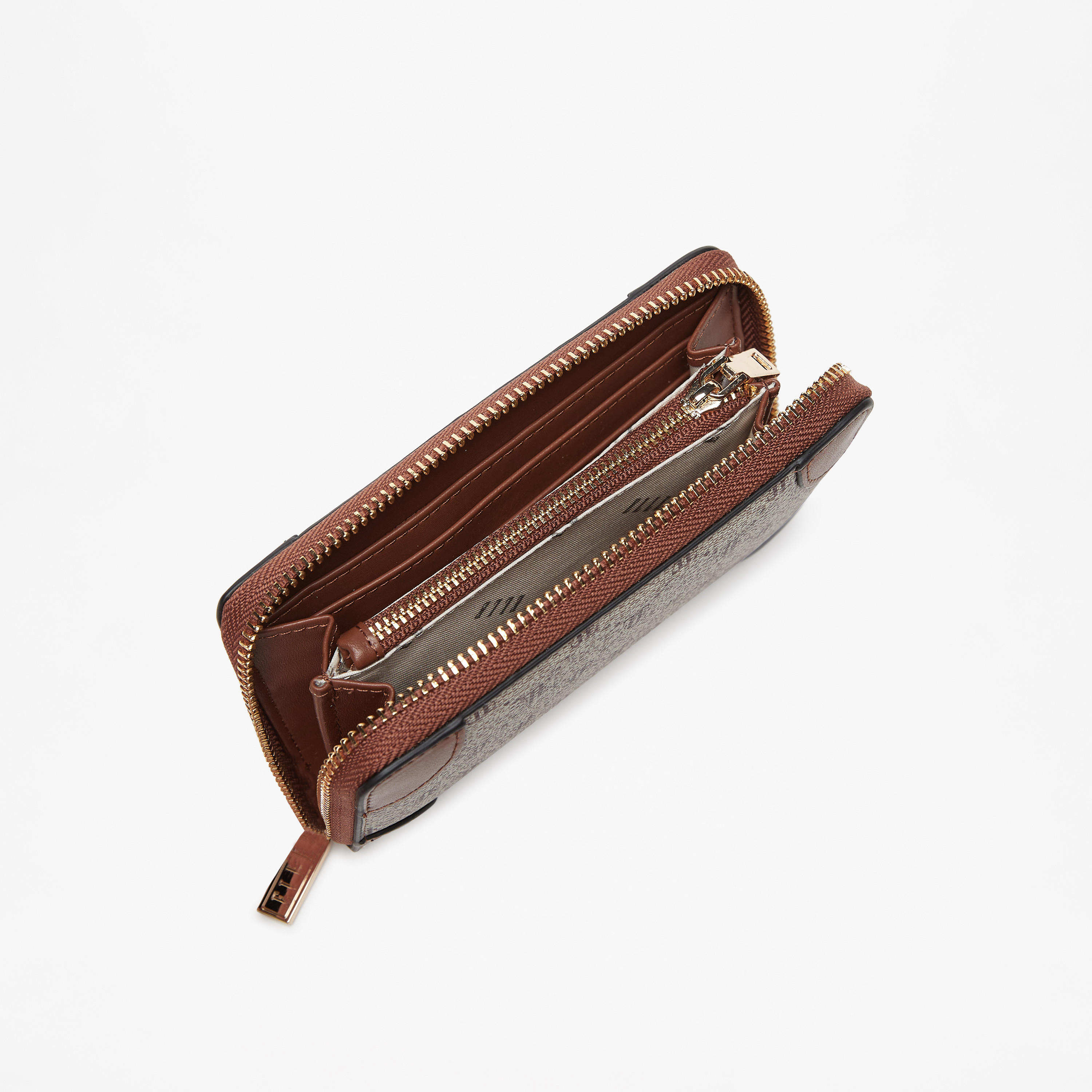 محفظة بسحاب إغلاق دائري وطبعات مونوجرام من إيل-women-bagsandwallets-wallets-image-4