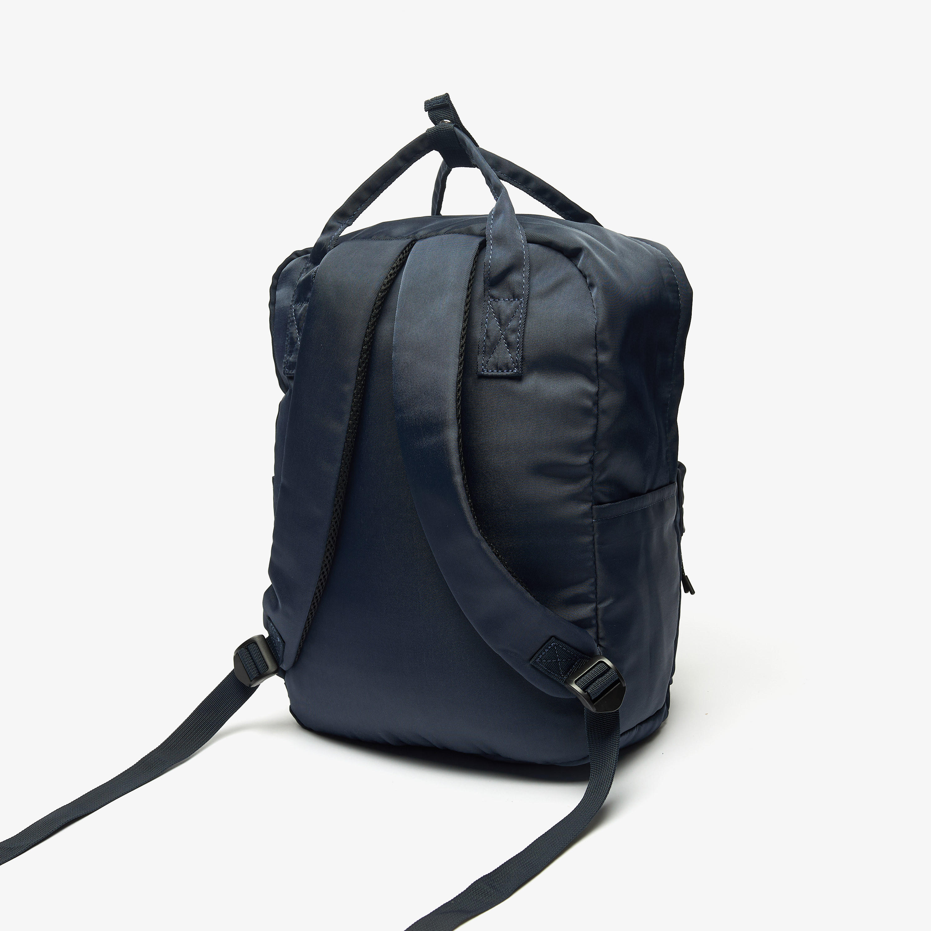 Lee Cooper Logo Print Backpack with Adjustable Straps and Handles - 29x14x38 cm-women-bagsandwallets-backpacks-image-2
