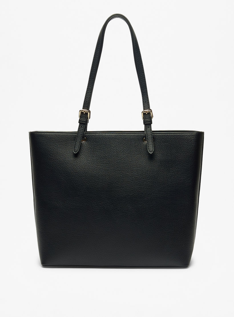 شنطة توتي سادة بسحاب إغلاق ومقابض مزدوجة من سيليست-women-bagsandwallets-handbags-image-2