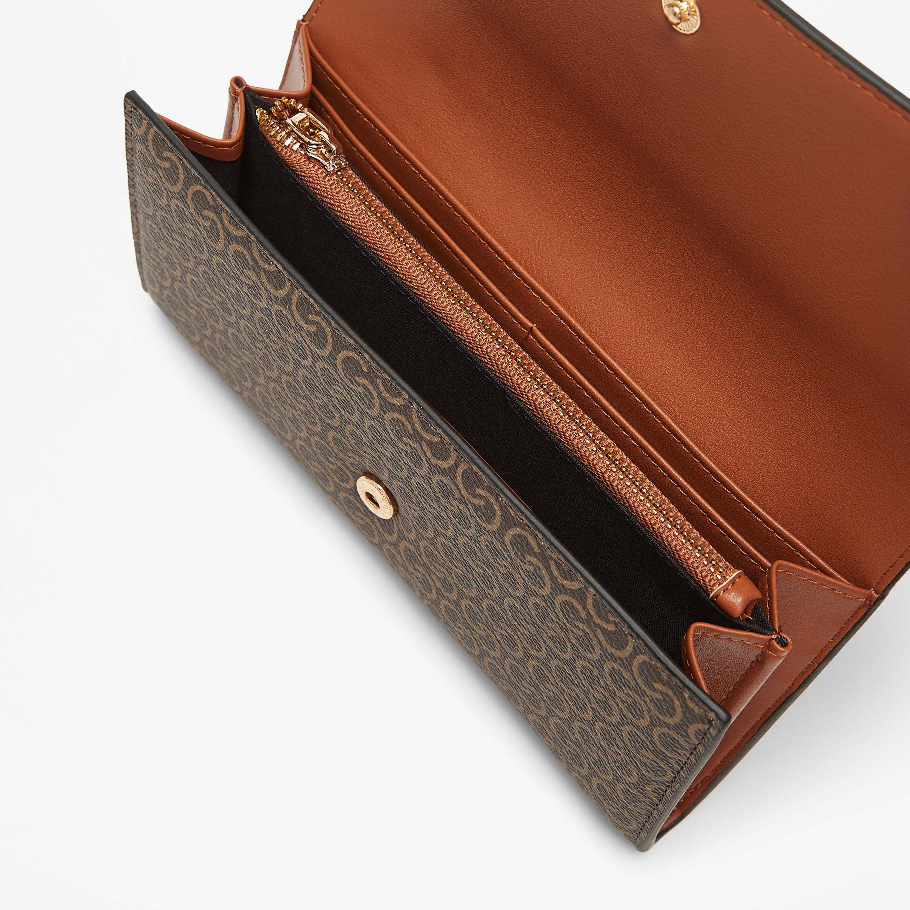 Celeste All-Over Monogram Print Wallet with Button Closure-women-bagsandwallets-wallets-image-4