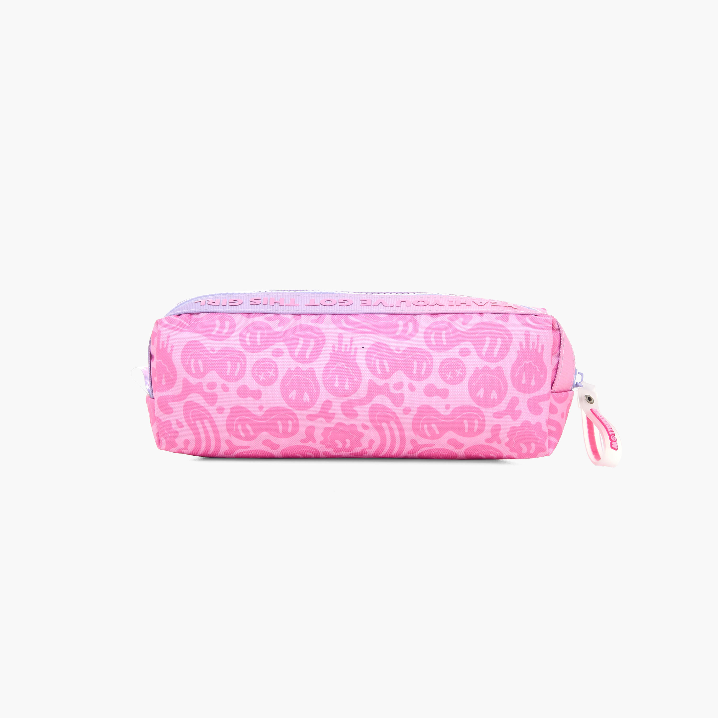 MARSHMALLOW Printed Backpack with Adjustable Straps and Zip Closure-school-stationery-pencilcases-image-3