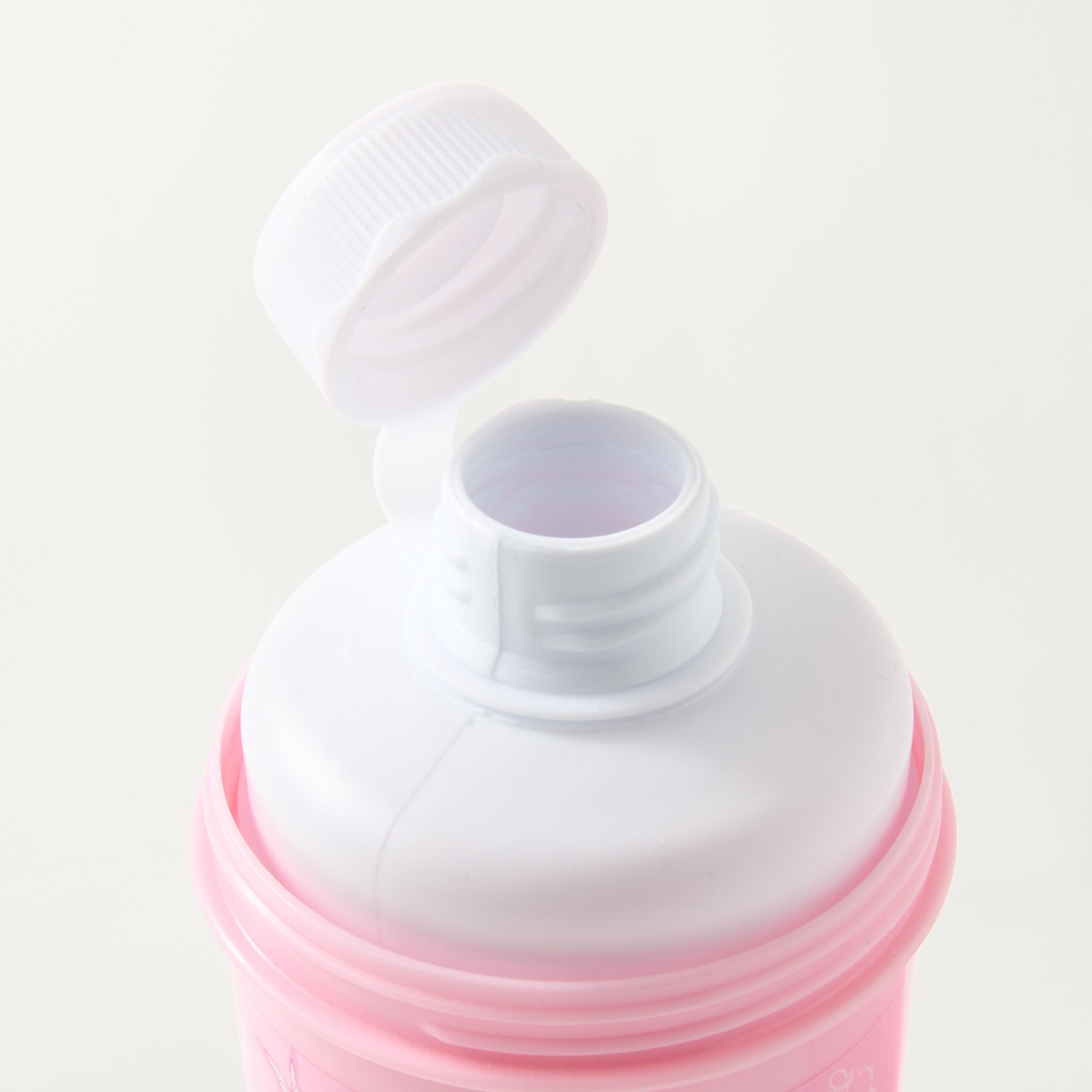 Minmie Mermaid Print Water Bottle with Detachable Strap - 450 ml-school-waterbottles-image-4