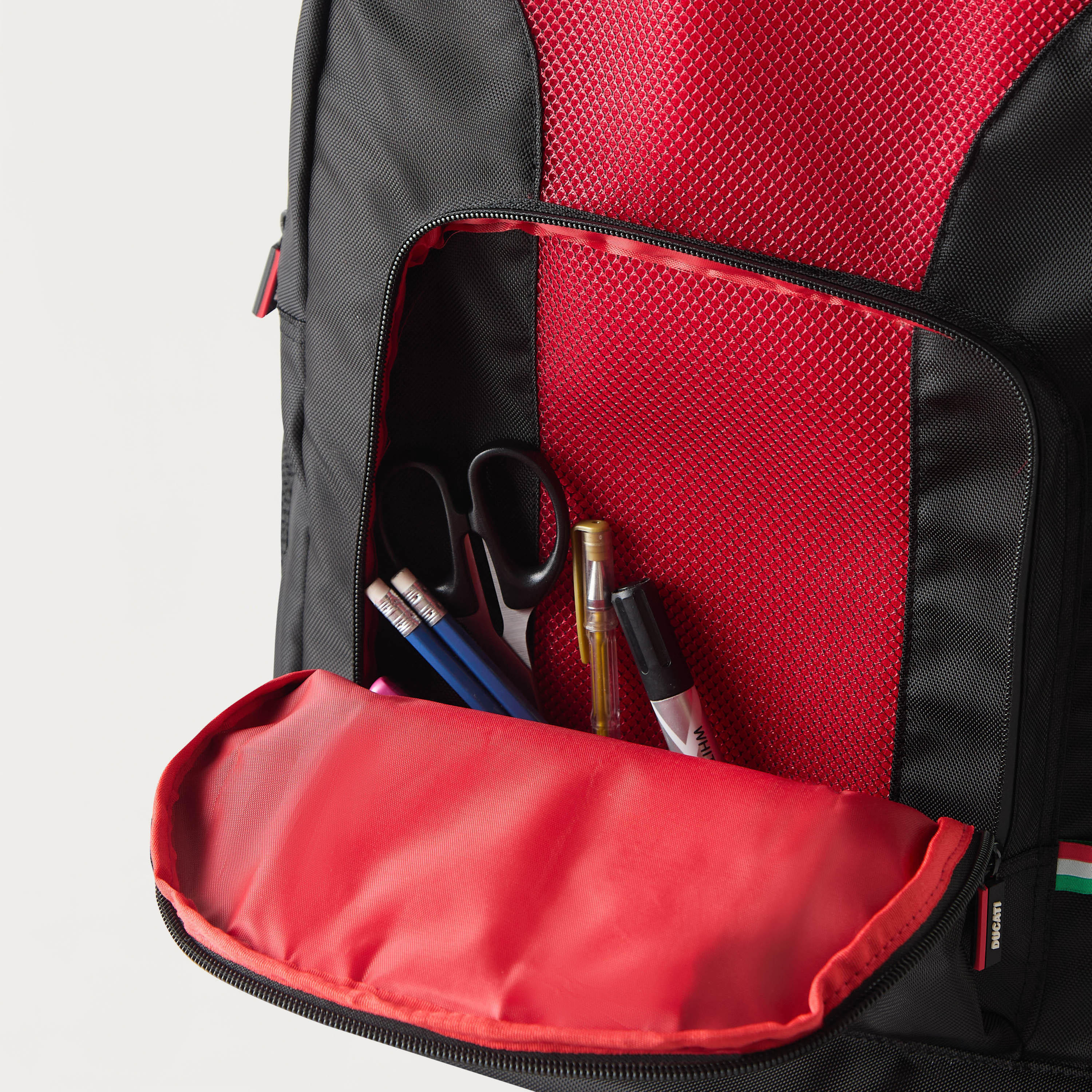 Ducati 18-inch Colourblock Trolley Backpack with Retractable Handle - 46x33x21 cms-school-bagsandbackpacks-trolleybags-image-10