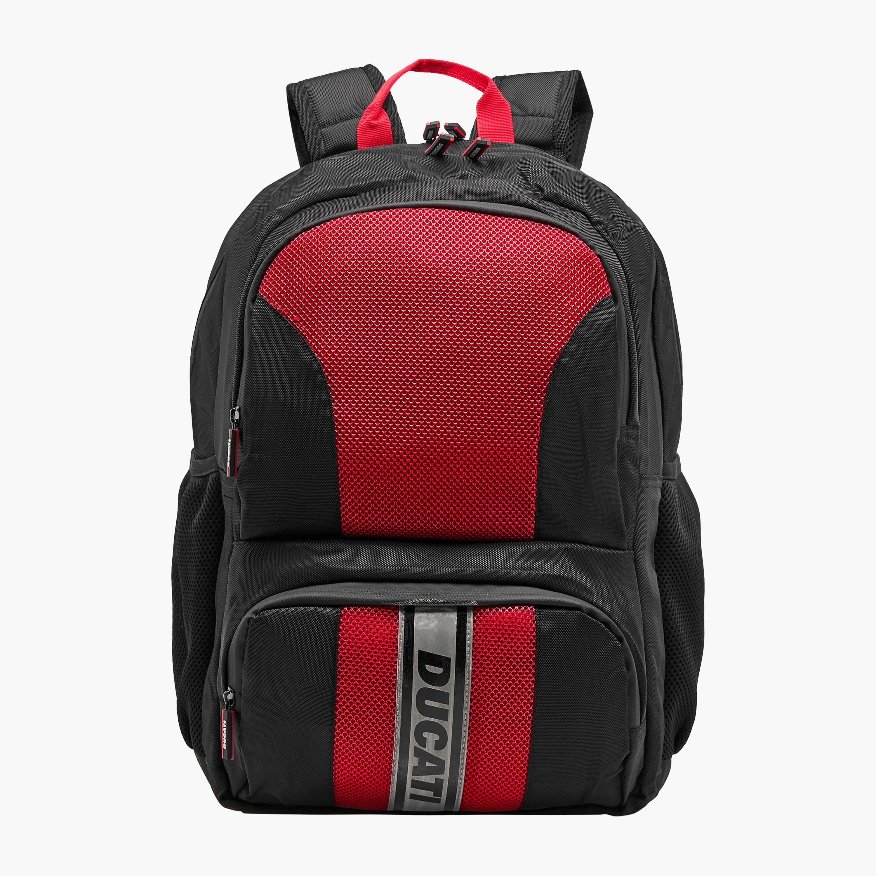 Ducati 18-inch Colourblock Backpack with Adjustable Straps - 46x34x23 cms-school-bagsandbackpacks-backpacks-image-1