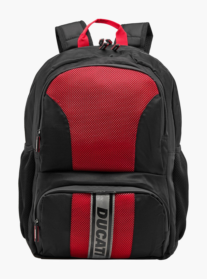 شنطة ظهر بقوالب ملونة 18 بوصة بحمالات قابلة للتعديل من دوكاتي - 46x34x23 سم-school-bagsandbackpacks-backpacks-image-1