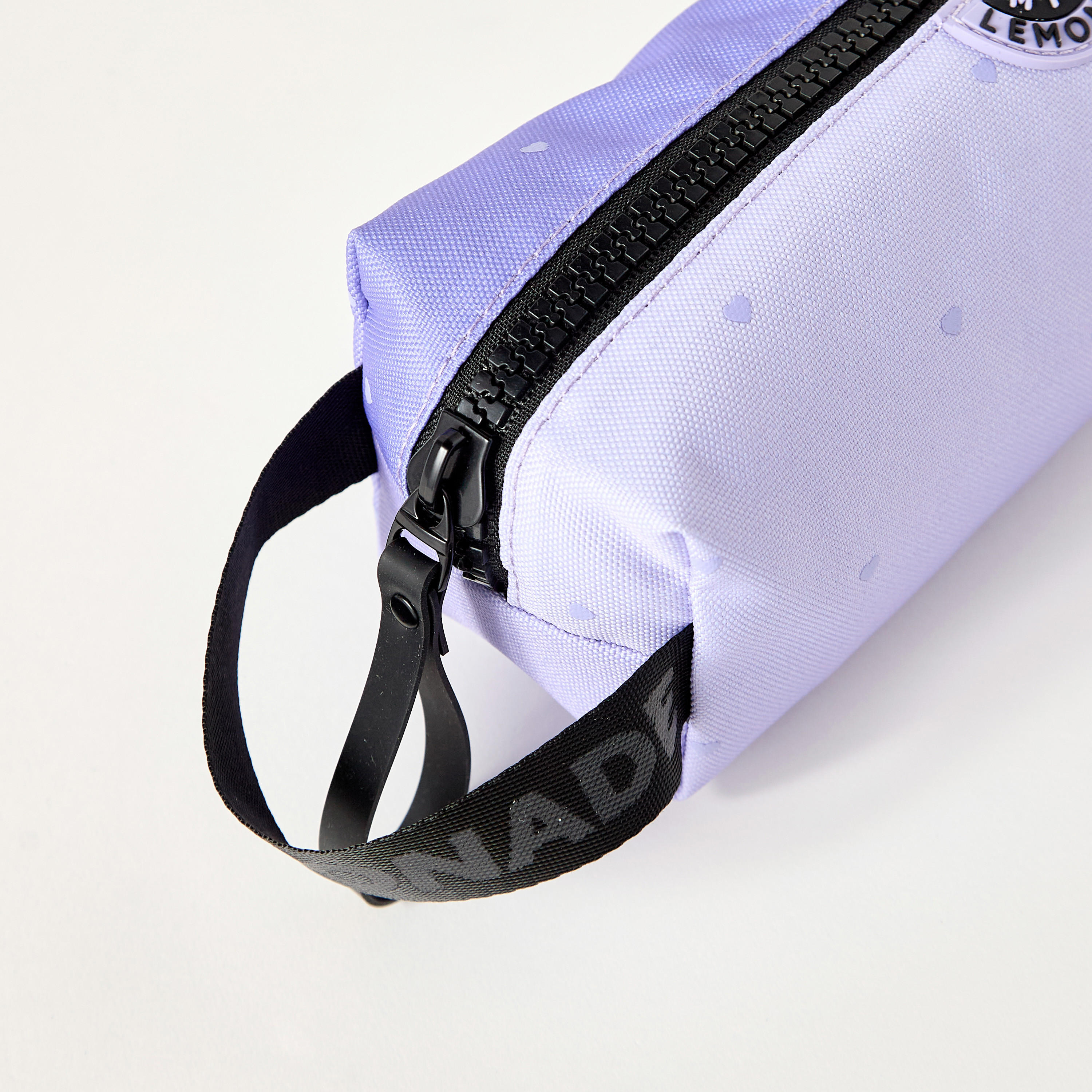 MISS LEMONADE All-Over Heart Print Pencil Pouch with Zip Closure-school-stationery-pencilcases-image-3