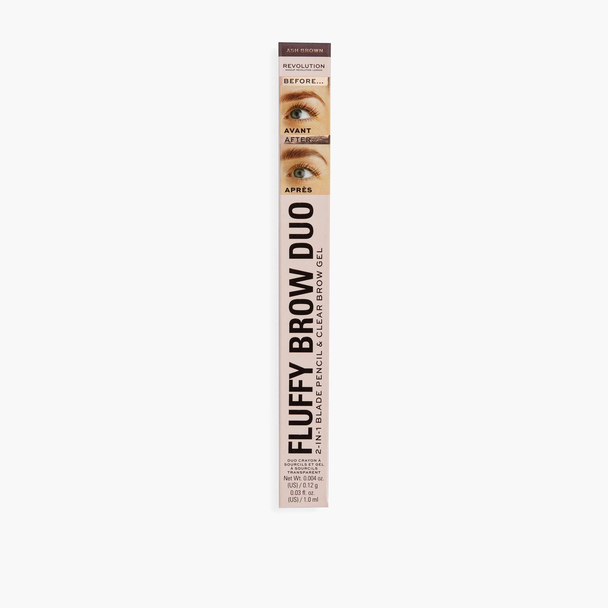 Makeup Revolution Fluffy Brow 2-in-1 Blade Pencil and Brow Gel-beautyandpersonalcare-makeup-eyes-eyebrows-image-1