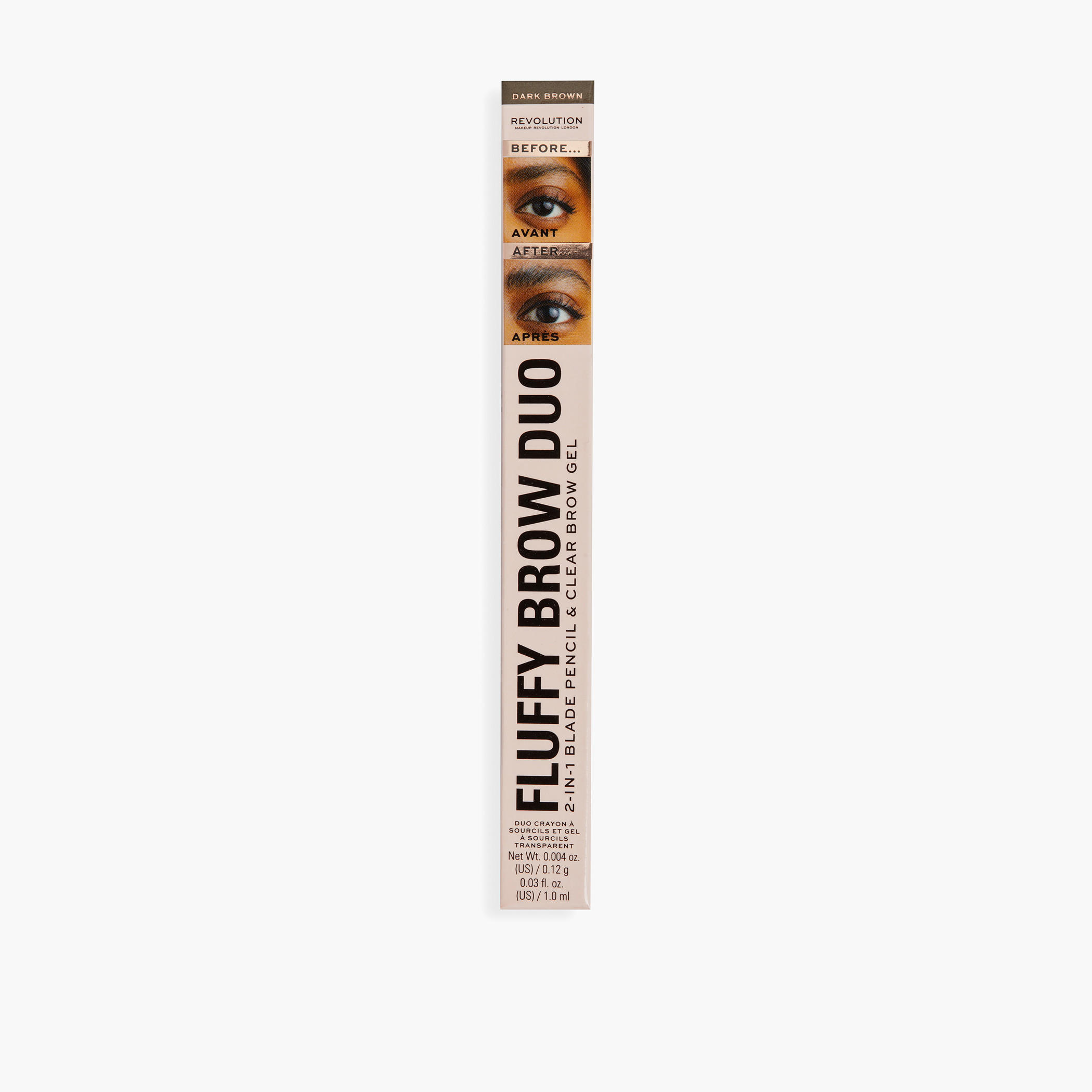 Makeup Revolution Fluffy Brow 2-in-1 Blade Pencil and Brow Gel-beautyandpersonalcare-makeup-eyes-eyebrows-image-1