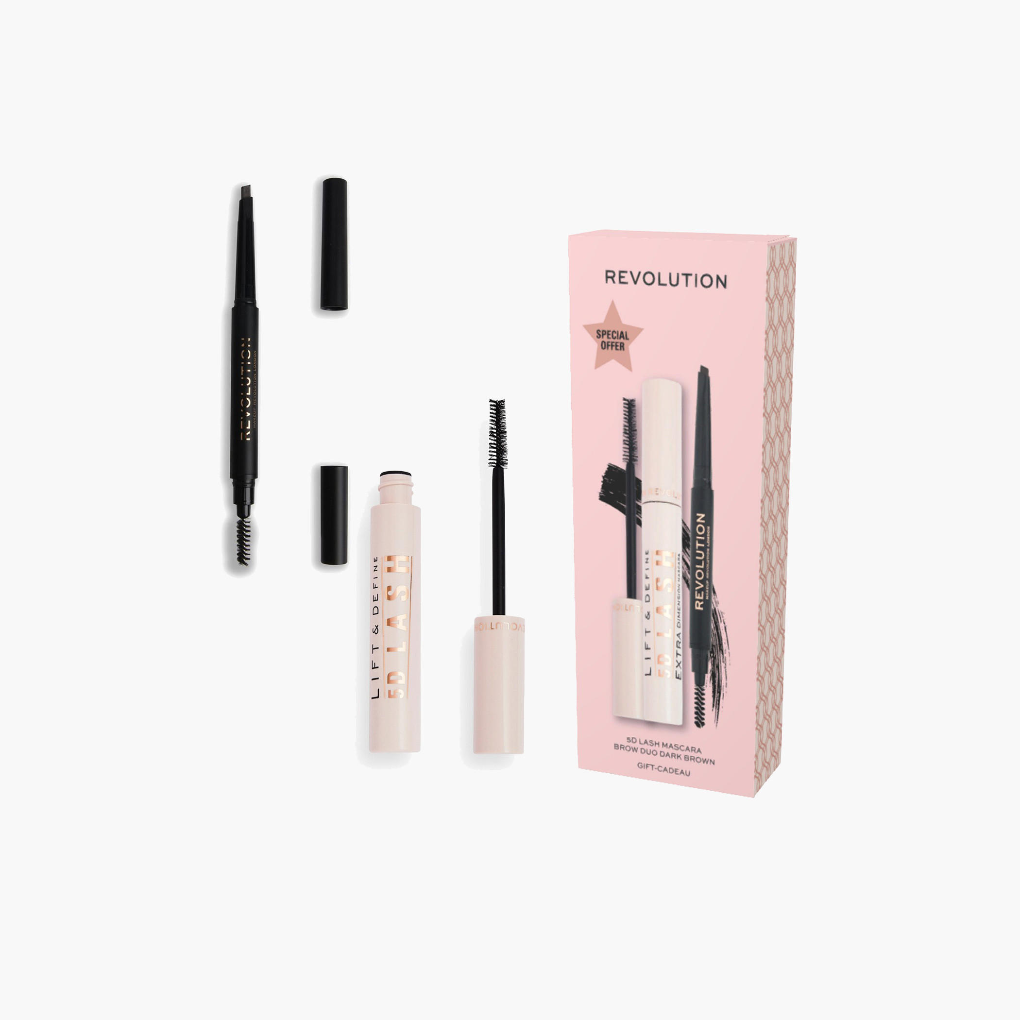 Makeup Revolution Mascara and Brow Duo Gift Set-beautyandpersonalcare-giftsets-image-2