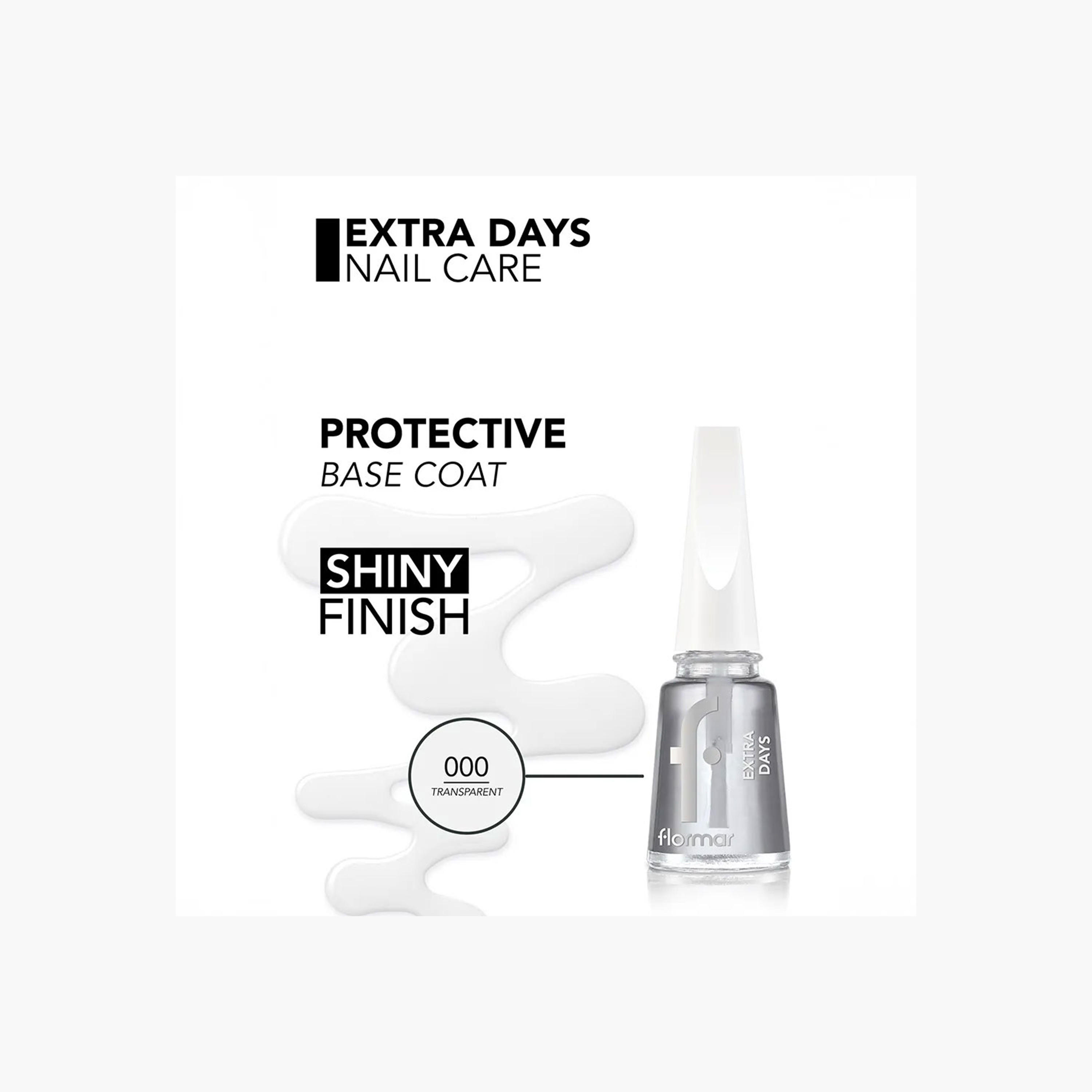 طلاء أظافر علوي إكسترا دايز من فلورمار - 11 مل-beautyandpersonalcare-makeup-nails-topcoats-image-4