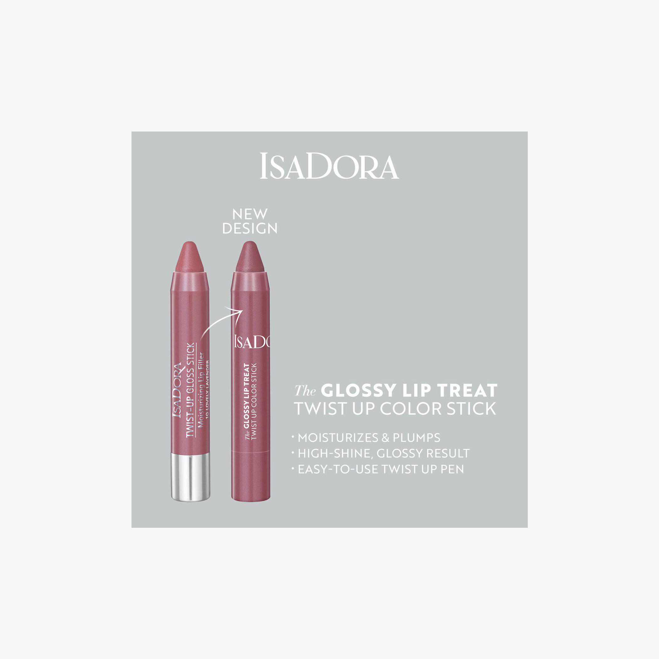 Isadora Glossy Lip Treat Twist Up Lipstick - 3.3 gms-beautyandpersonalcare-makeup-lips-lipsticks-image-5