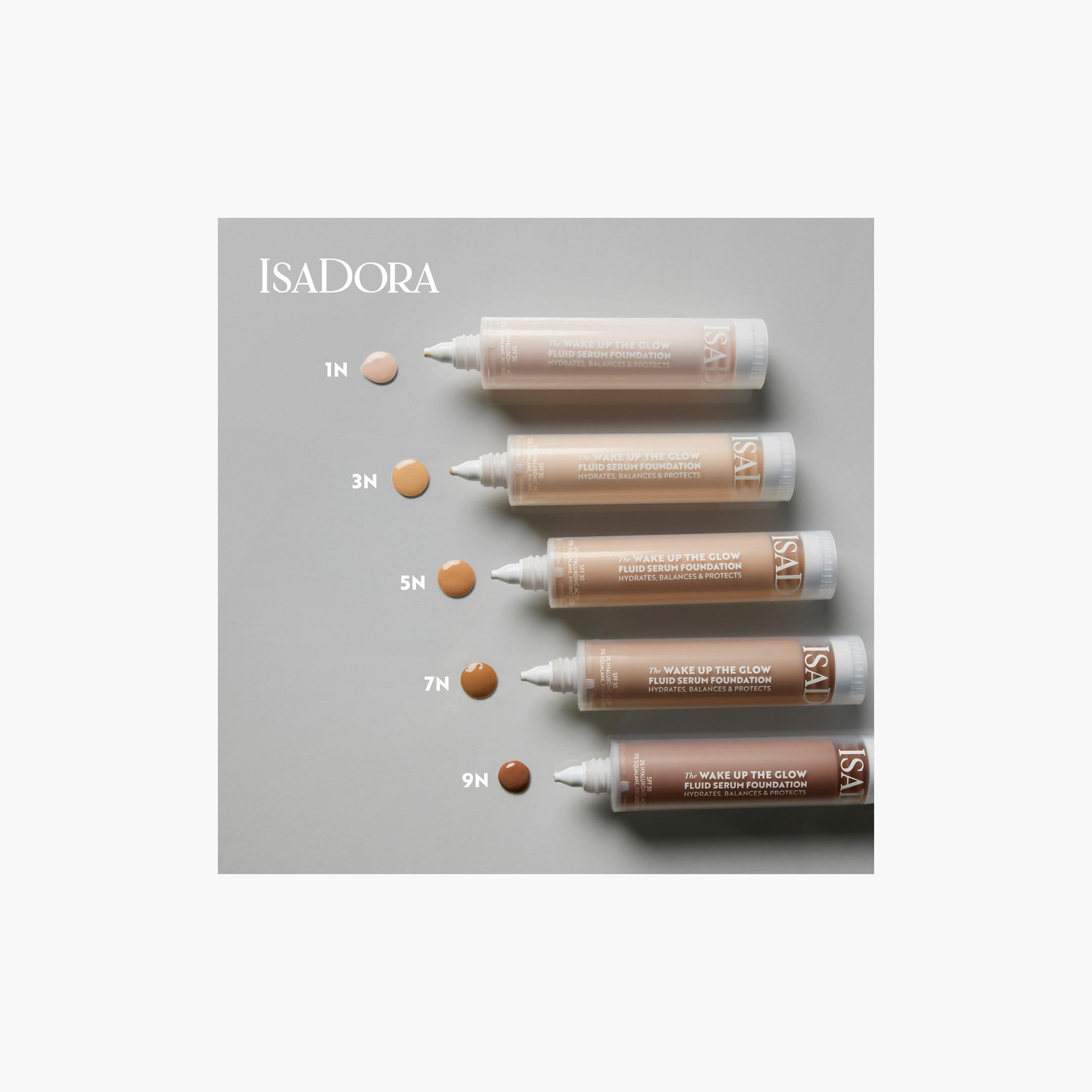 Isadora Wake Up the Glow Fluid Serum Foundation - 30 ml-beautyandpersonalcare-makeup-face-foundations-image-8