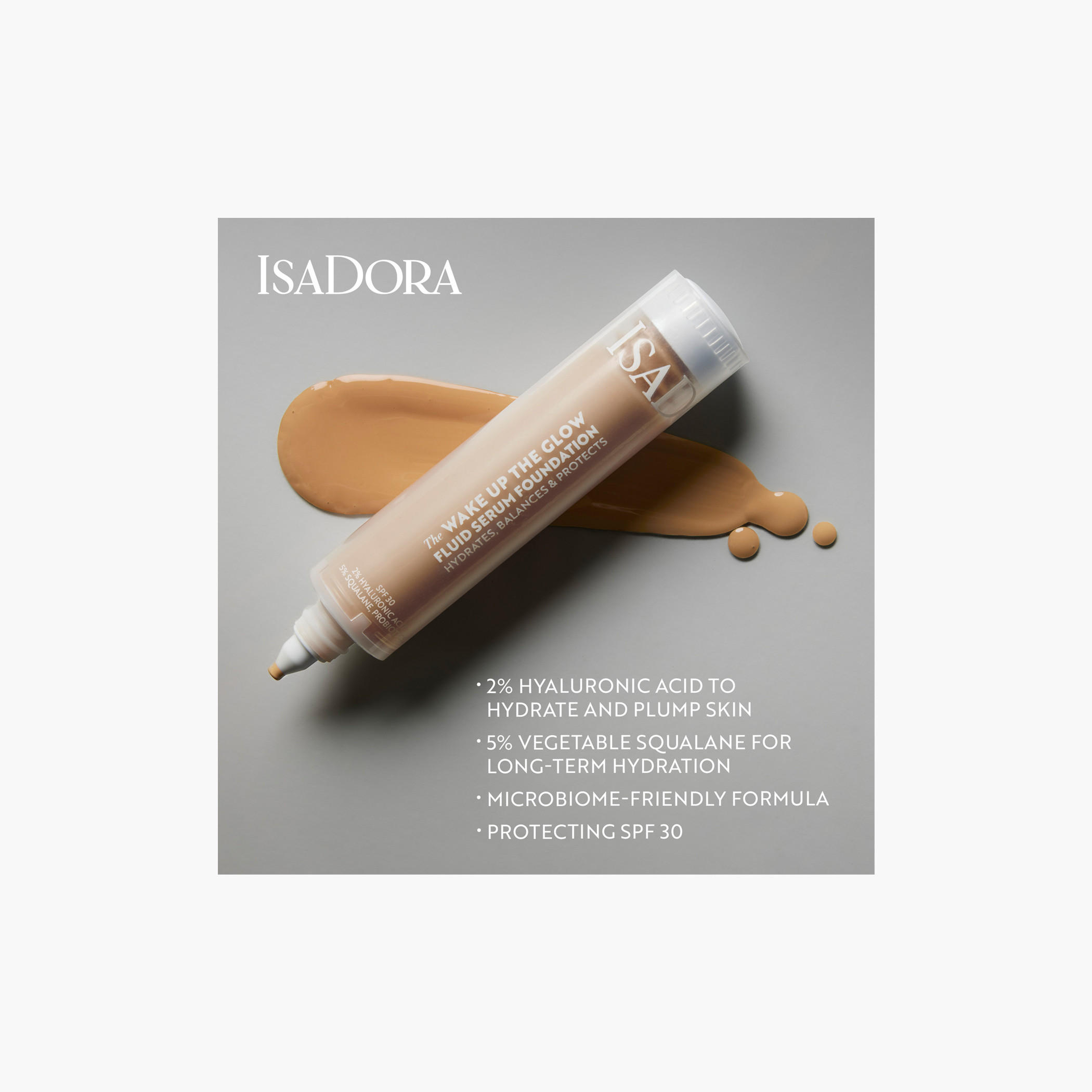 كريم أساس سيروم سائل ويك أب ذا جلو من إيزادورا - 30 مل-beautyandpersonalcare-makeup-face-foundations-image-6