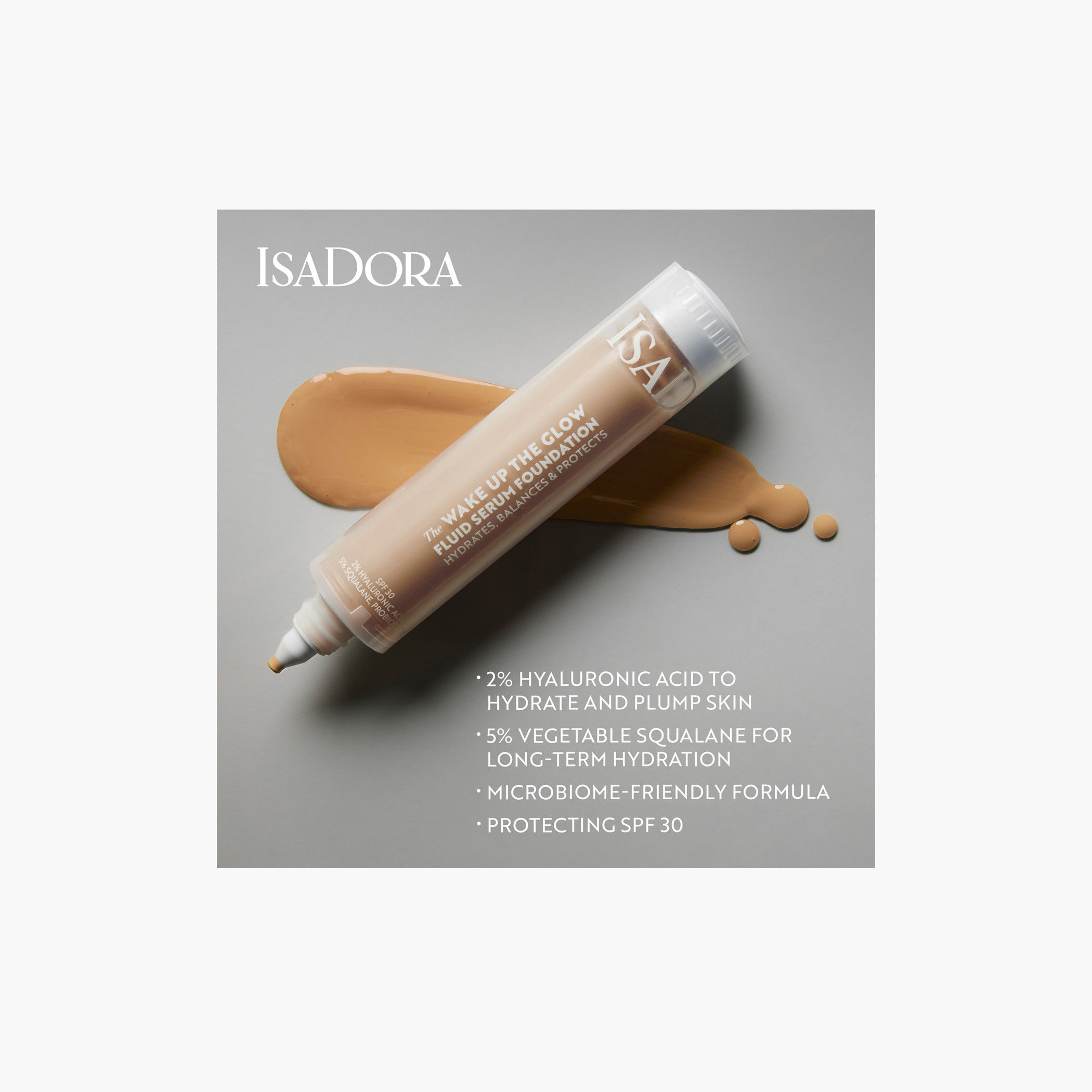 Isadora Wake Up the Glow Fluid Serum Foundation - 30 ml-beautyandpersonalcare-makeup-face-foundations-image-6