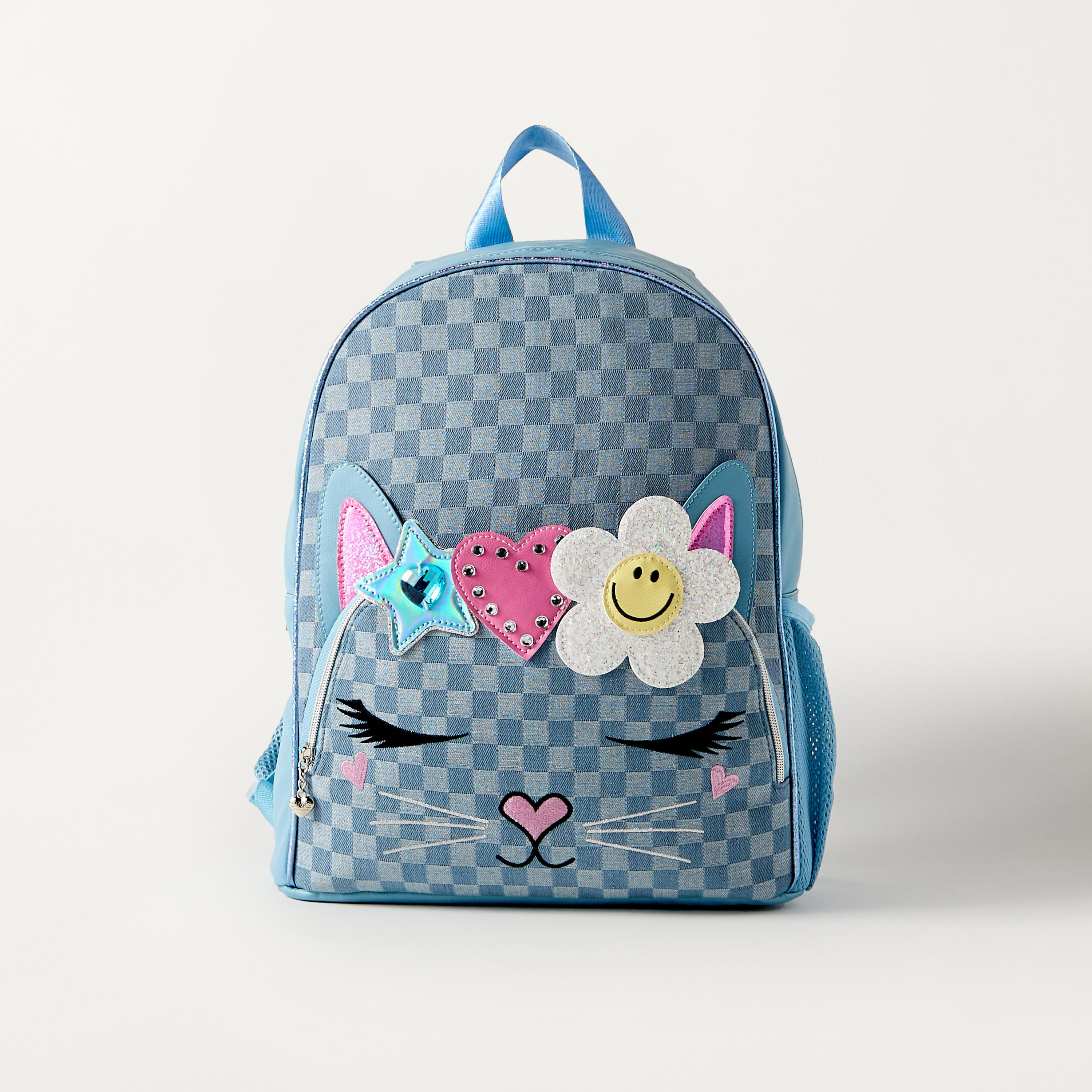 شنطة ظهر 16 بوصة بحمالات قابلة للتعديل وزخارف  من ماست - 16x12x4 سم-school-bagsandbackpacks-backpacks-image-1